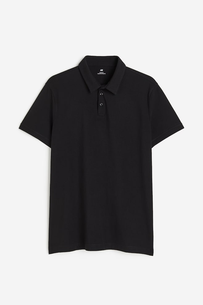 Slim Fit Polo shirt - Black/Navy blue - 2