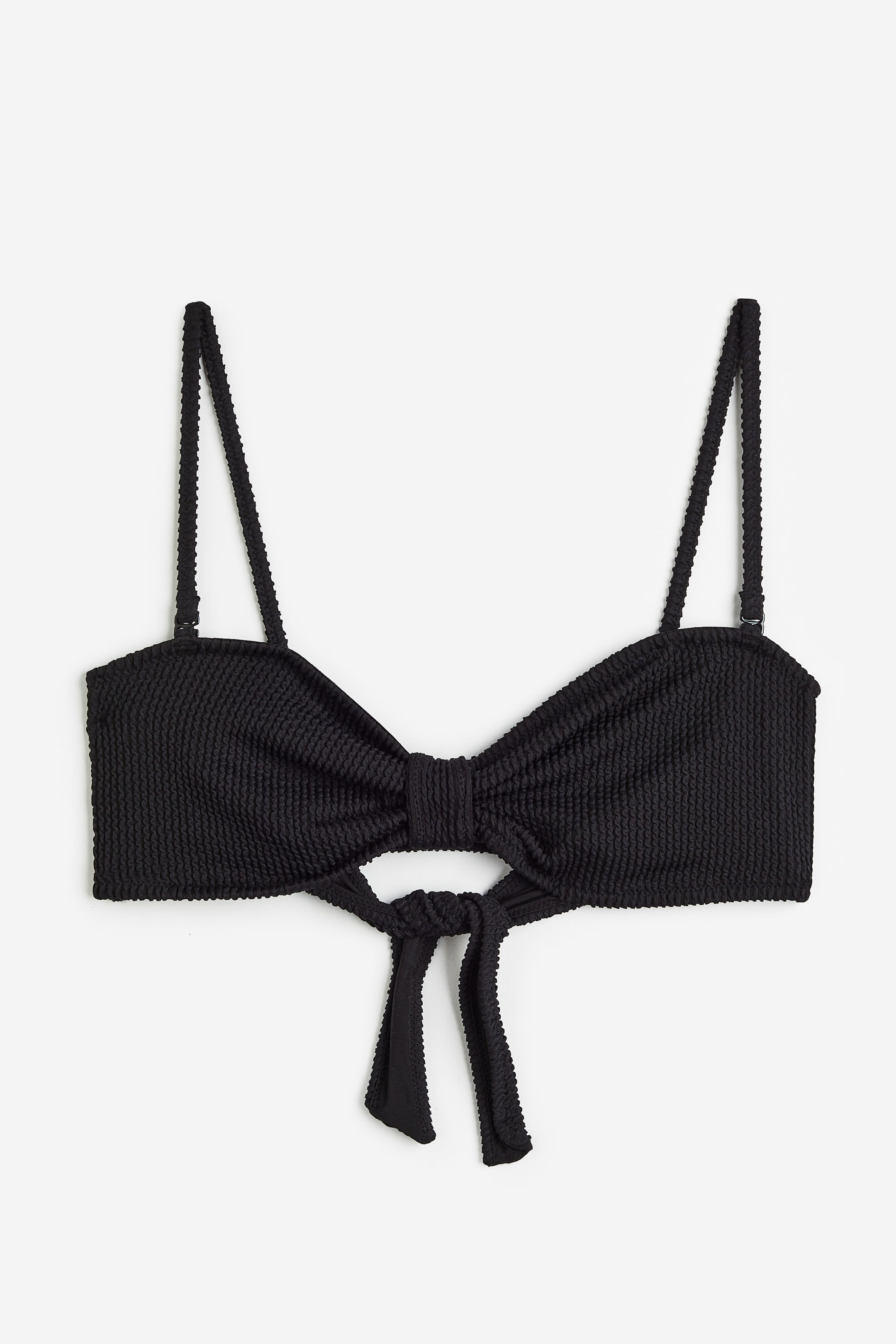 Grotere afbeelding bekijken: Bandeaubikinitop - Zwart - DAMES | H&M NL 1