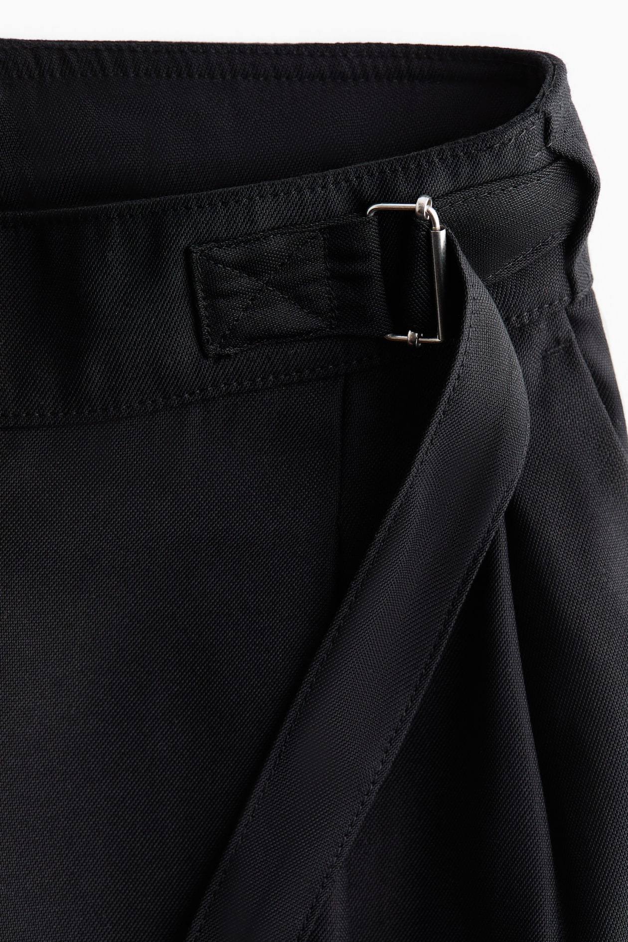 Wide-Leg Pants with Belt Detail - image 4
