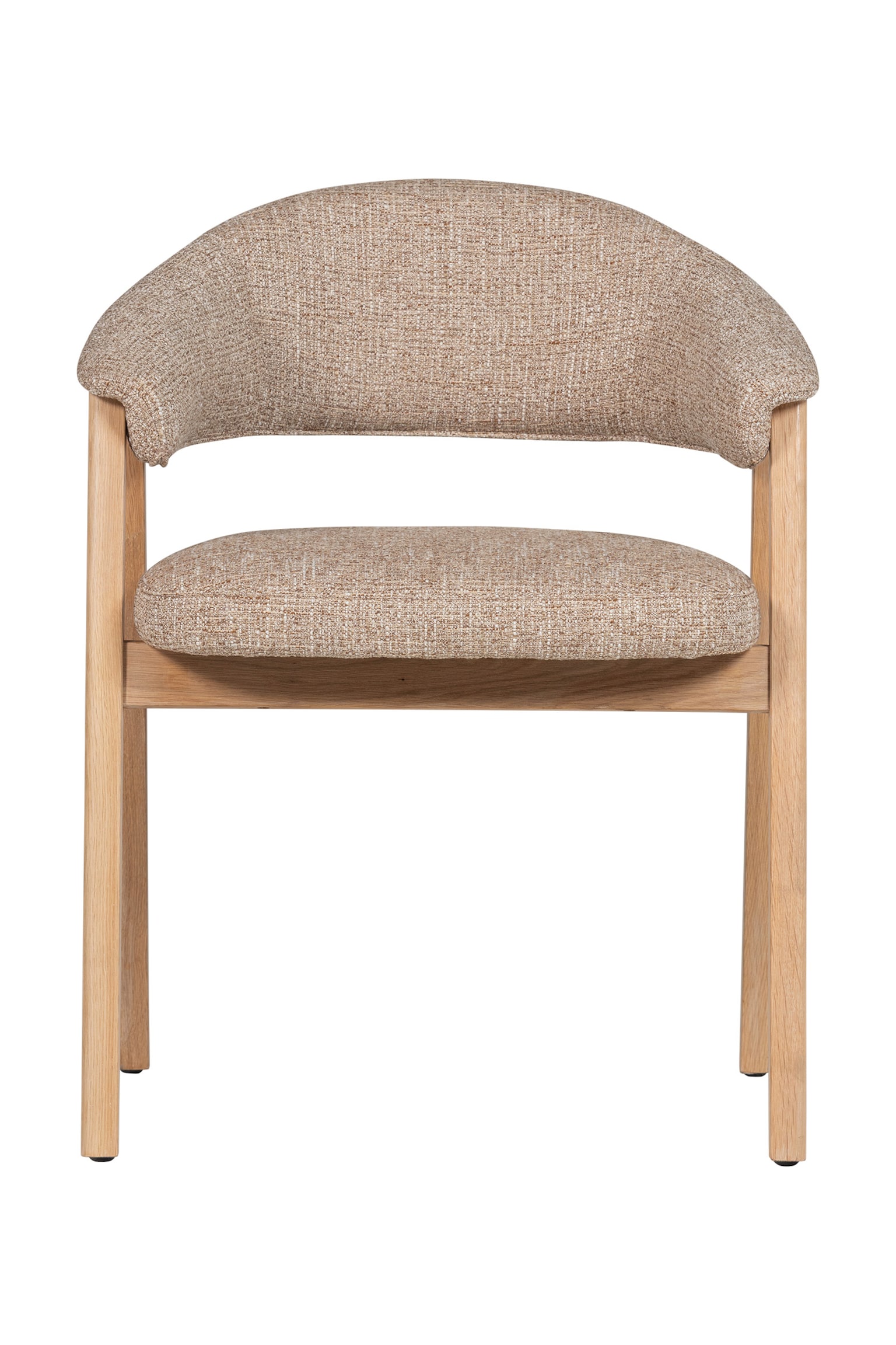 Krzesła Jadalniane Tunar - Zestaw 2 - Naturalny/Brązowy - 3