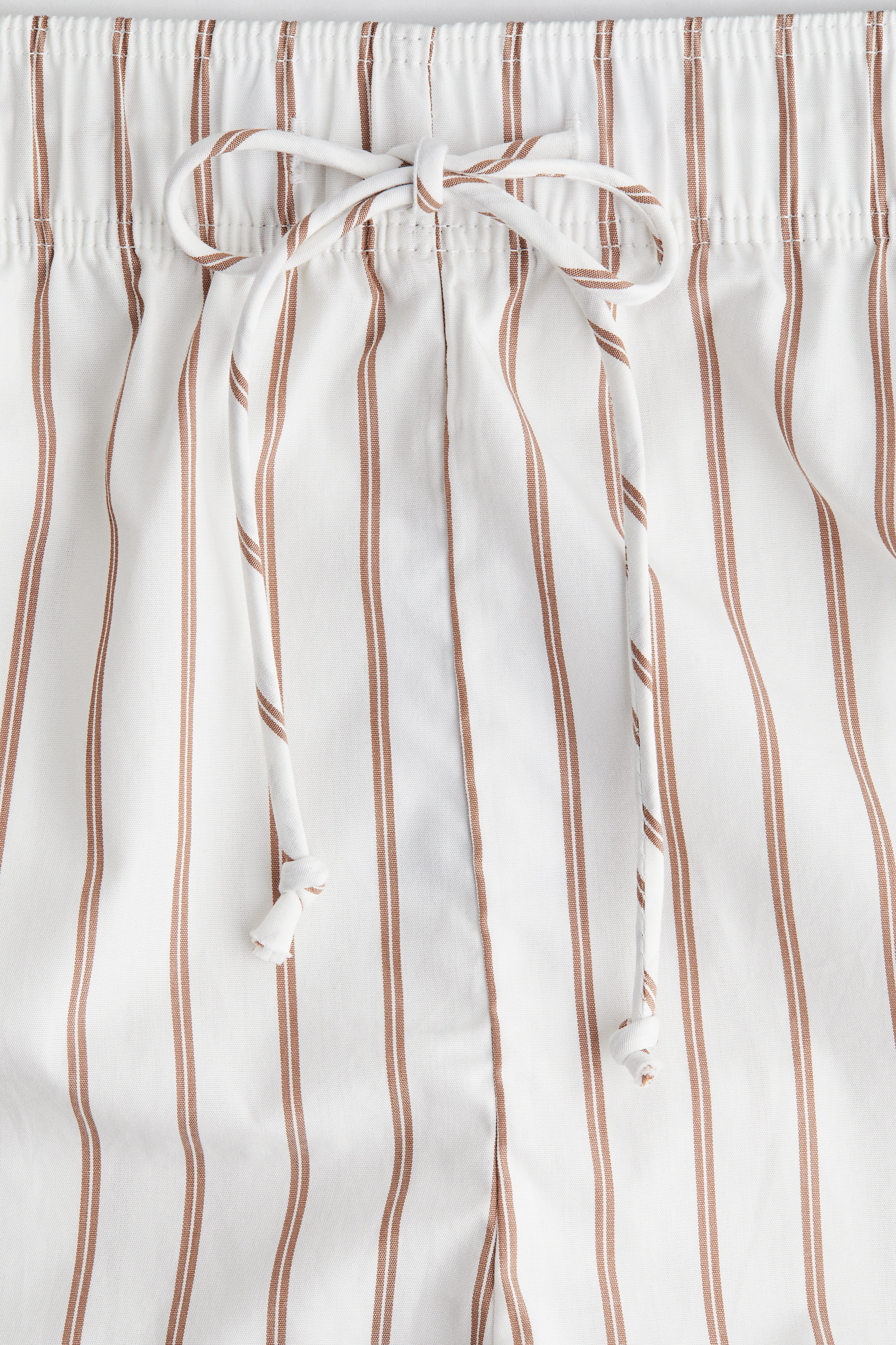 Cotton drawstring shorts