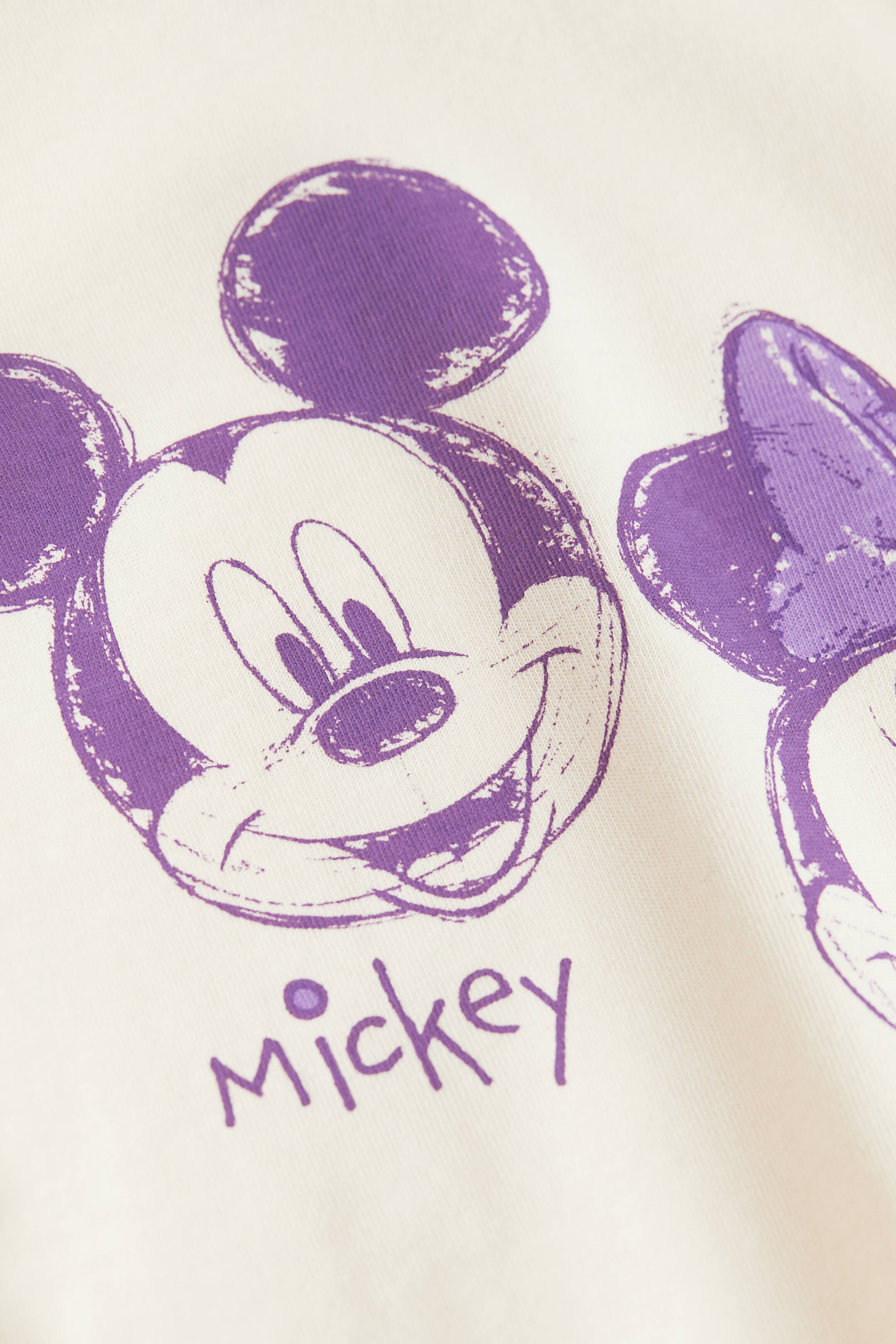 View larger image: Printed cotton jersey top - Light beige/Minnie Mouse - Kids | H&M IN 2