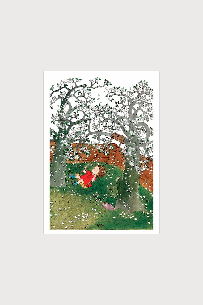 Astrid Lindgren - Swing - Flerfärgad - 1
