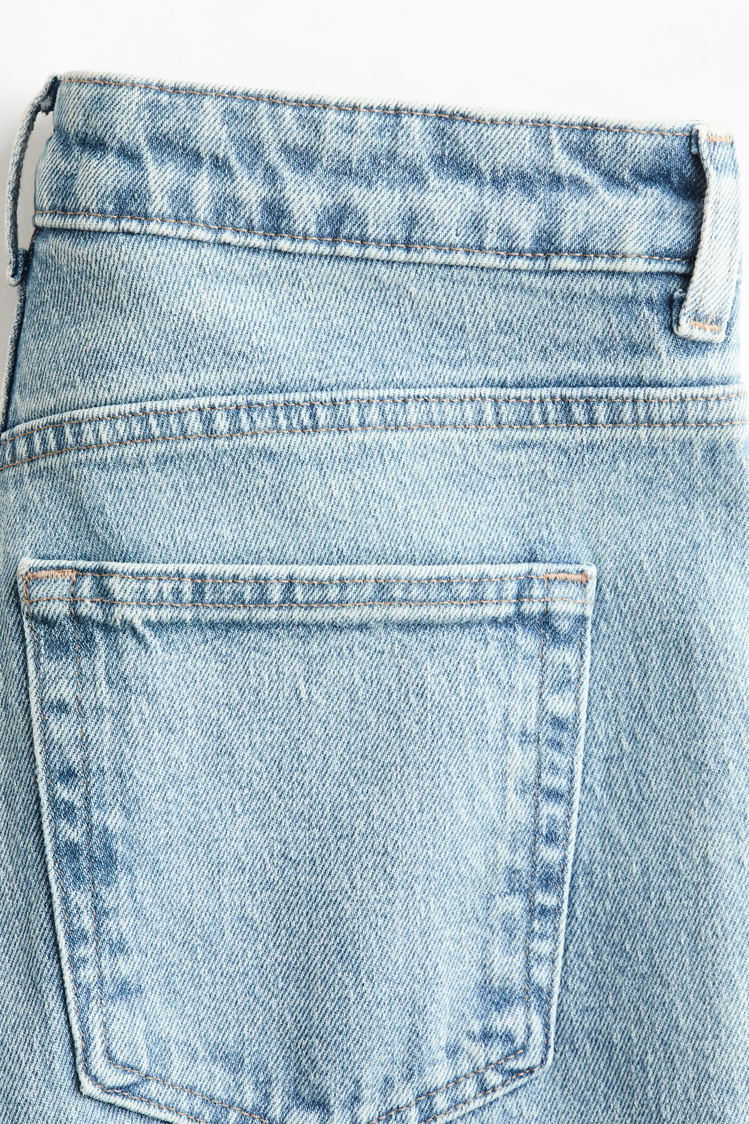 Slim Straight Regular Waist Ankle Jeans - Jasnoniebieski denim - 6