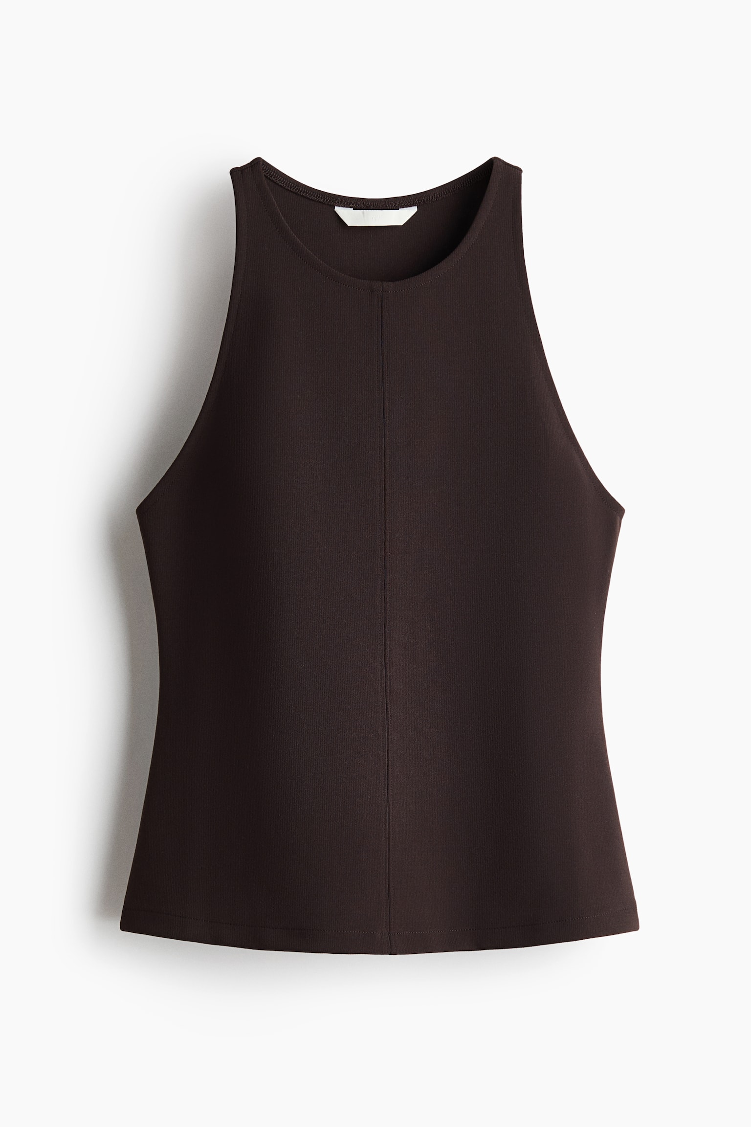 Ponte di Roma vest top - Dark brown/Light beige/Black