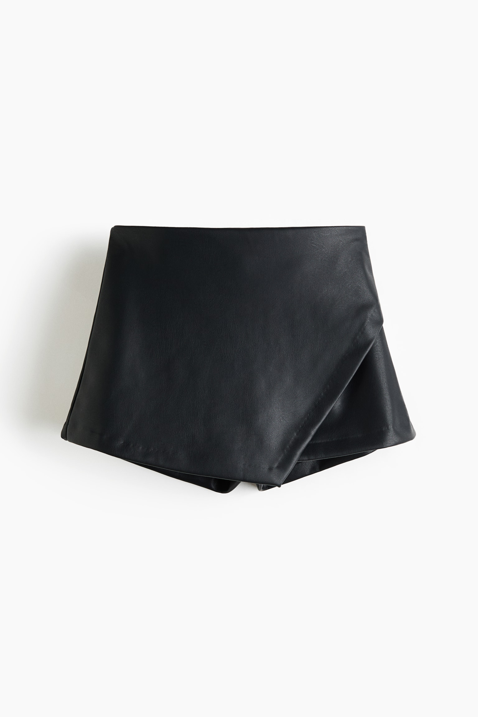 Wrap Skort - Black/Black