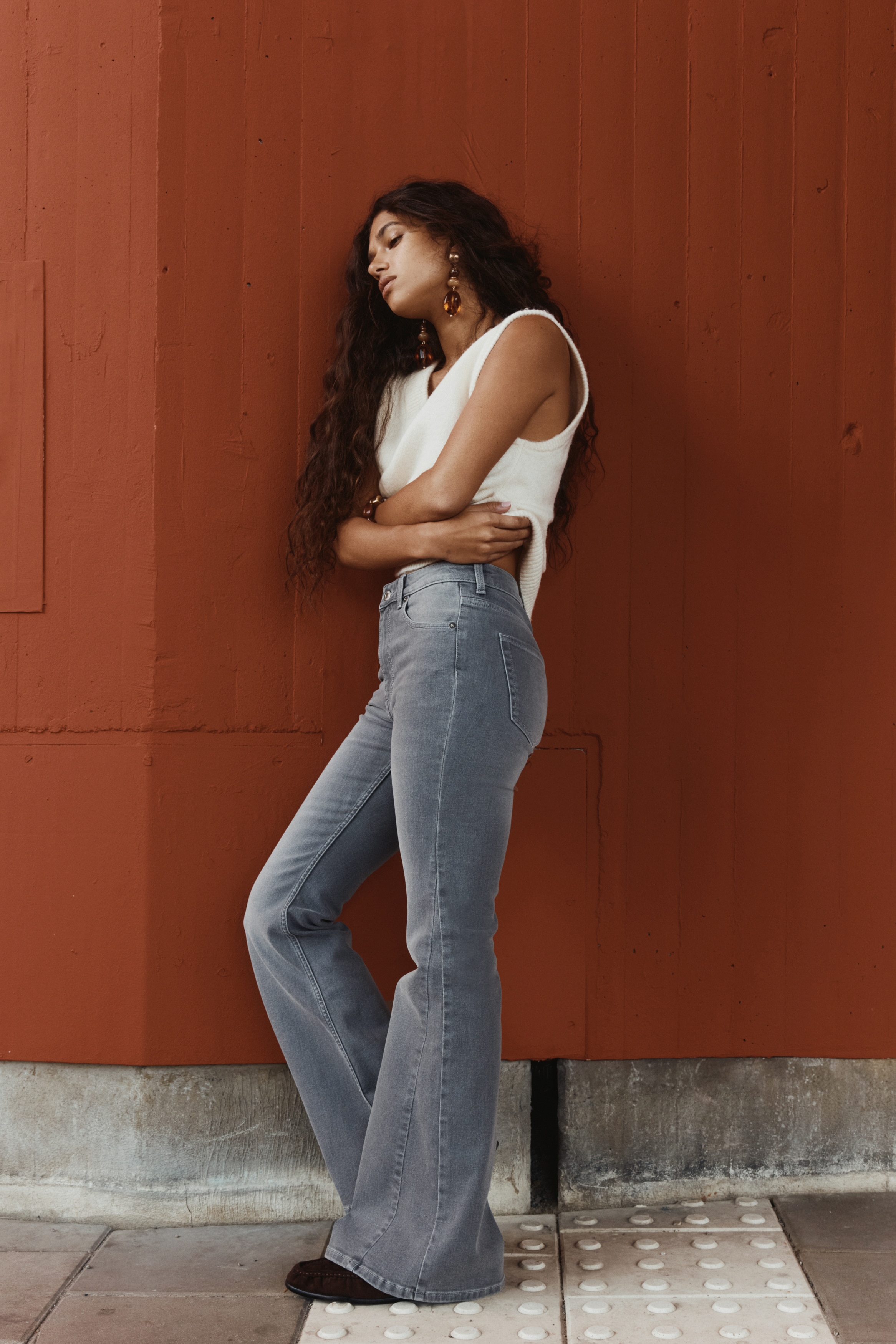 Flared High Jeans