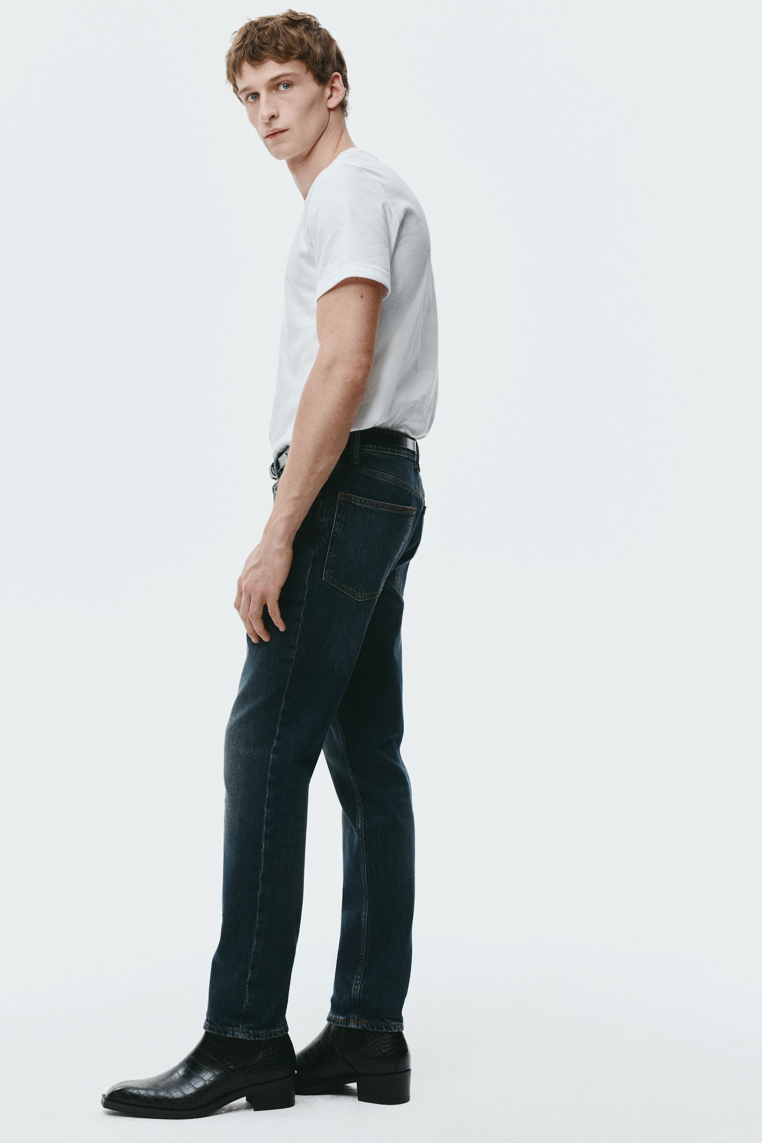 Slim jeans - כחול כהה/שחור/כחול ביניים/אפור - 6