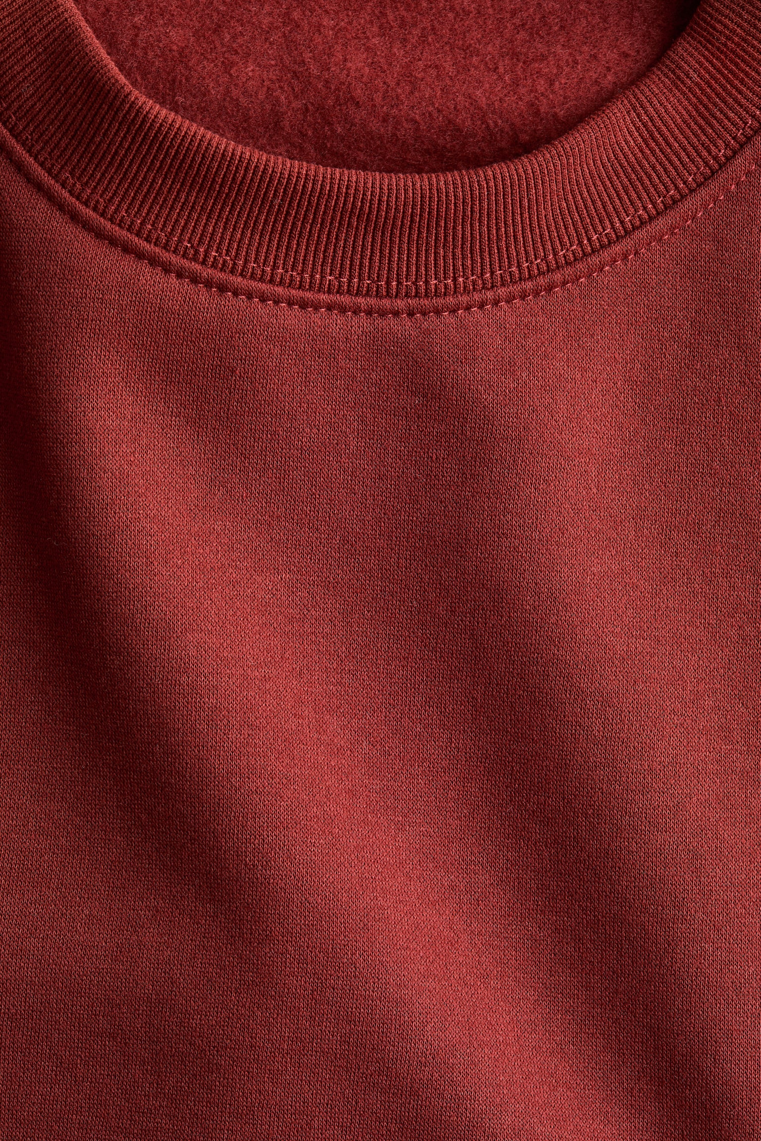 Oversized sweatshirt - Dark red/Light turquoise/Light grey marl/Light beige/Black - 3