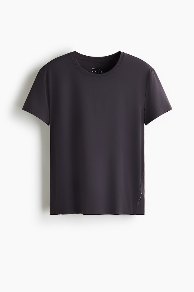 Cooling Running T-Shirt with DryMove™ - Plum/Powder pink - 1