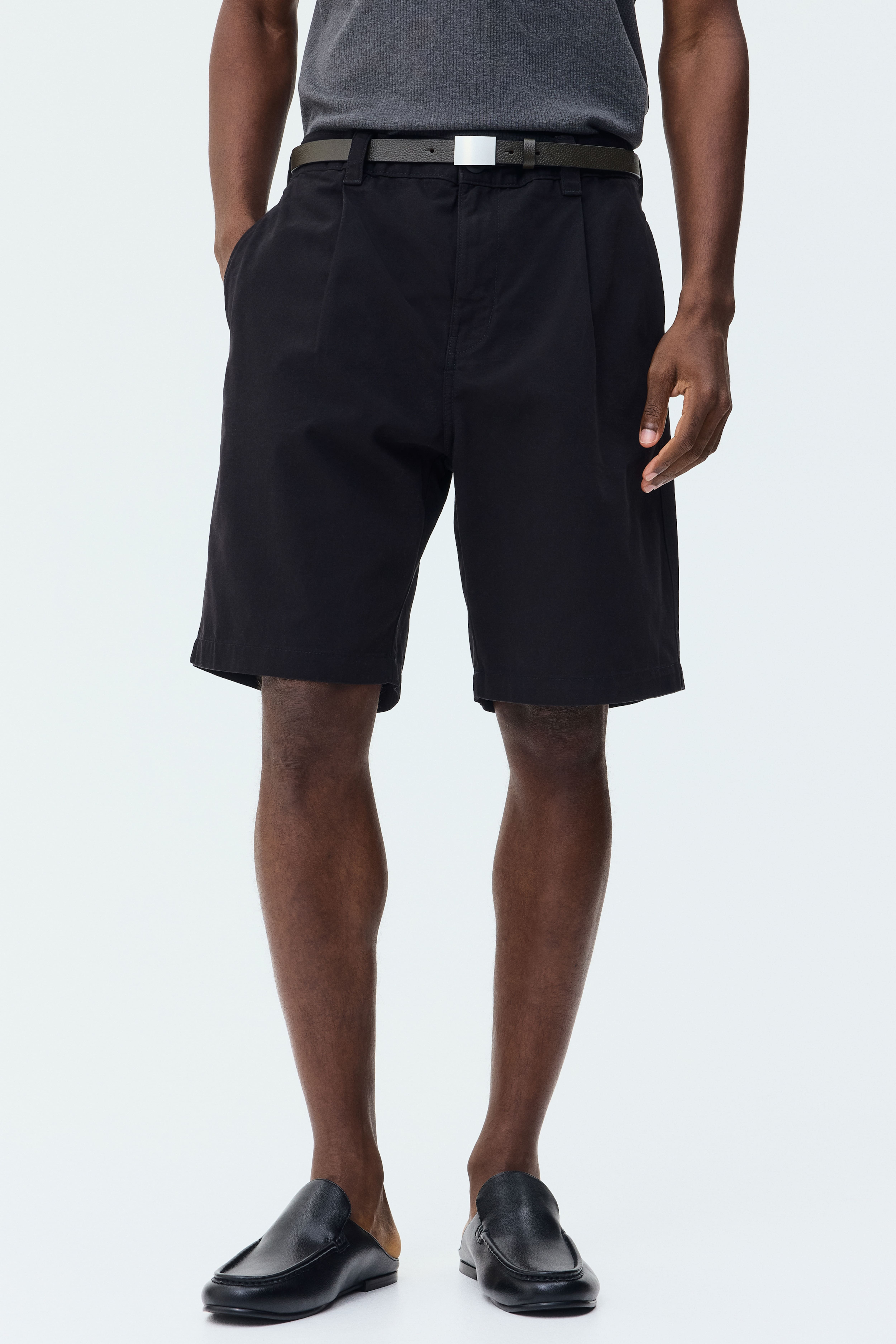 Relaxed-Fit Cotton Chino Shorts