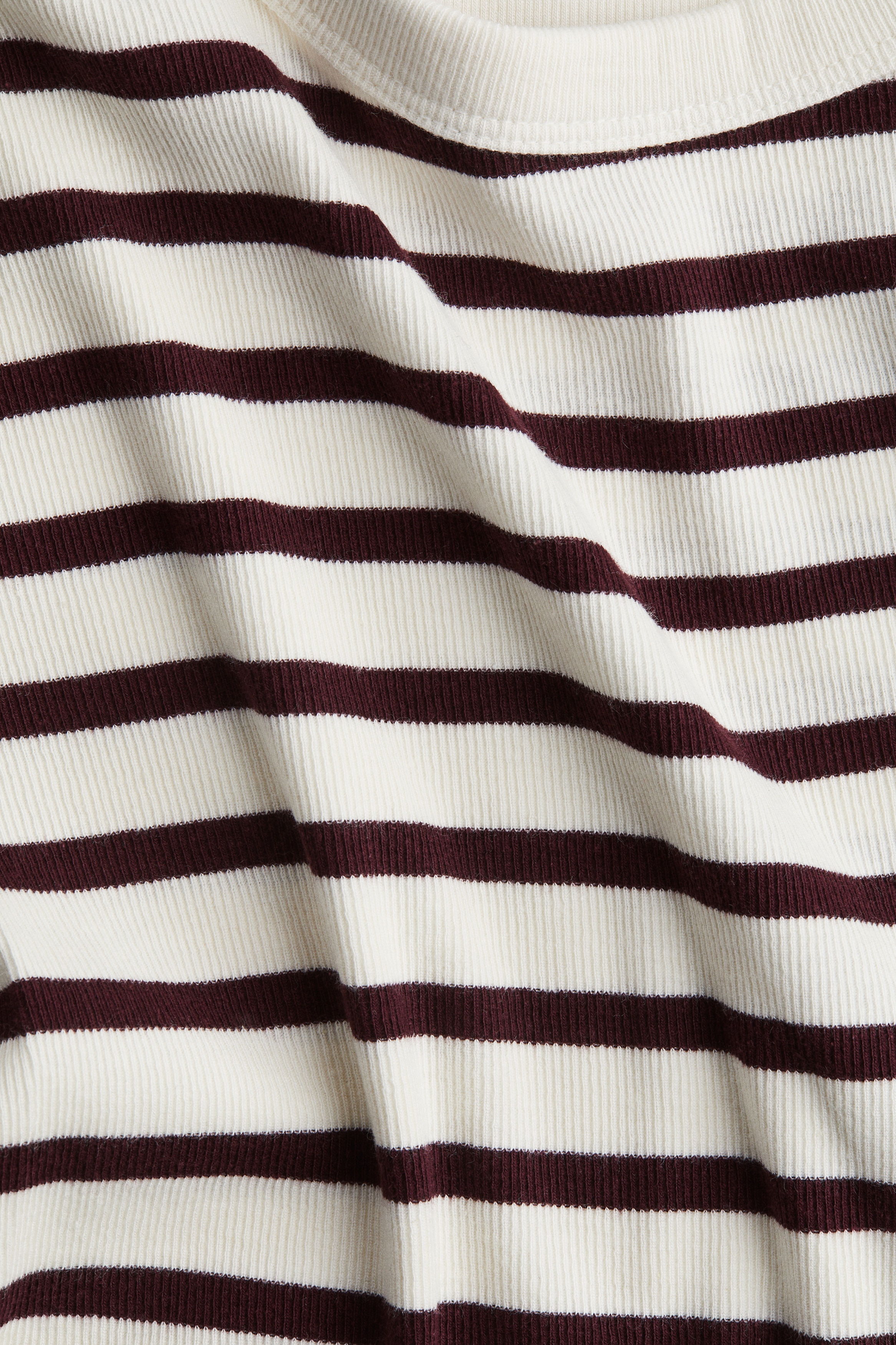 Ribbed T-shirt