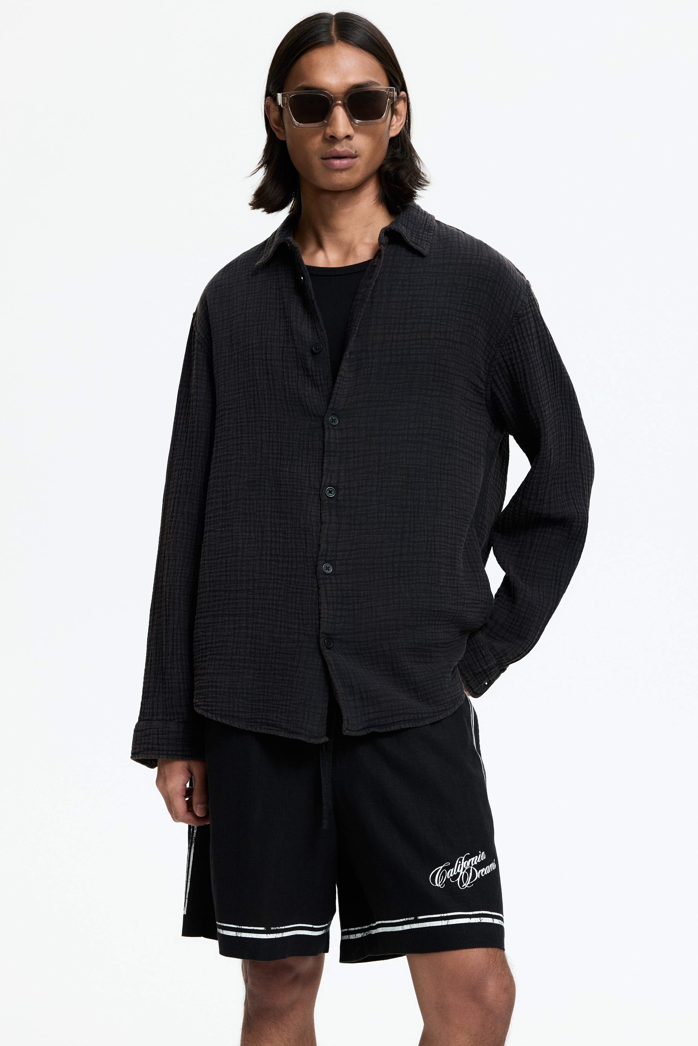 Loose-Fit Printed Shorts from H&M - $35.99