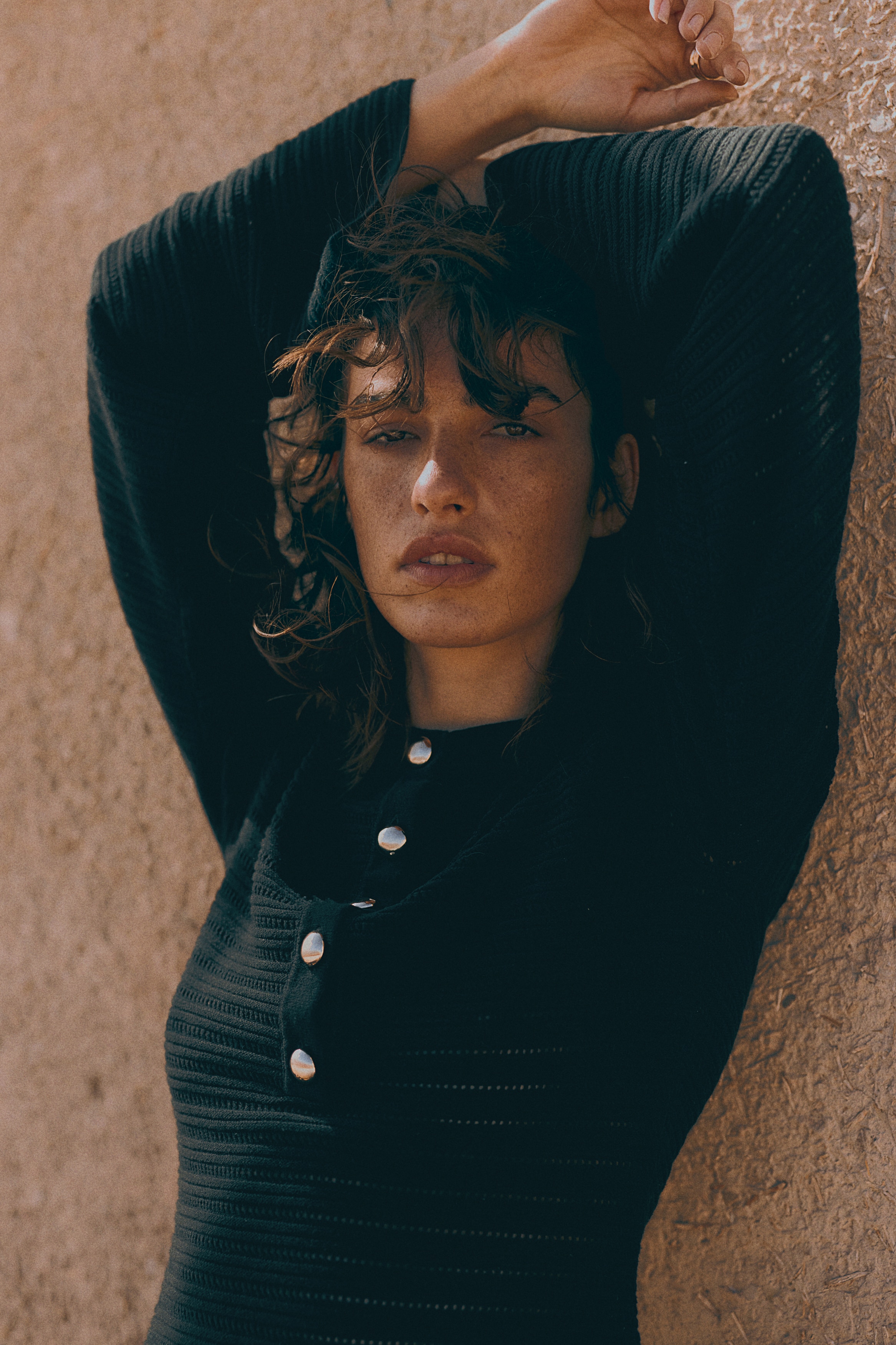 Signore - Nero Abito in maglia traforata - Size: XXS  - H&M