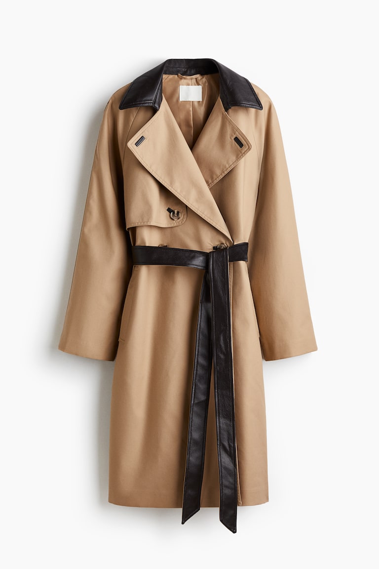 Trench coat Beige Ladies H&M GB