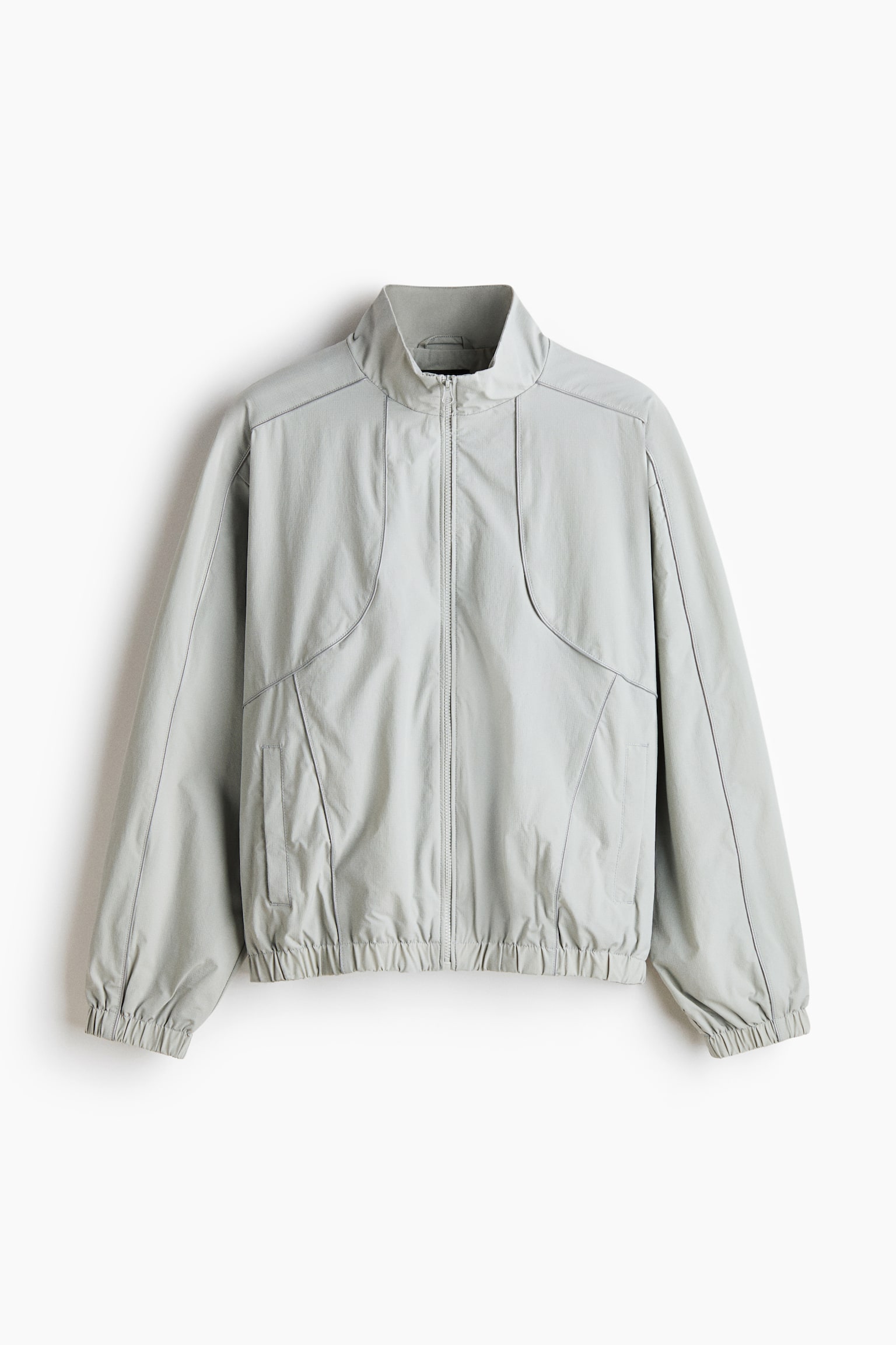 Track jacket - Light grey - 1