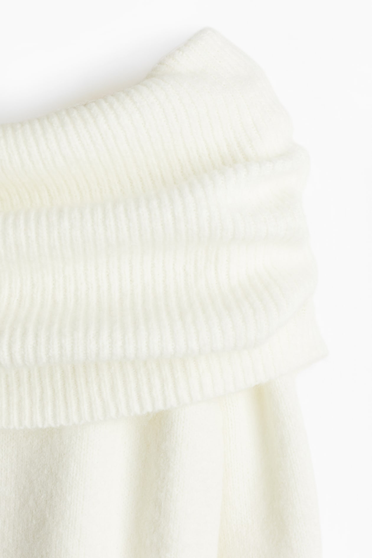 Off-the-Shoulder Knit Dress - image 2
