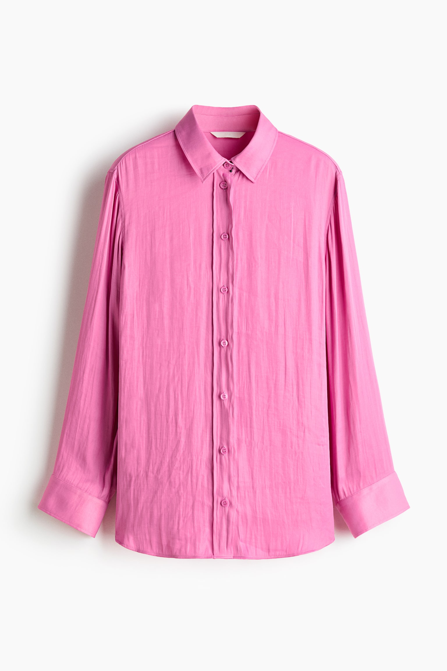 Oversized Shirt - Pink/Taupe - 1