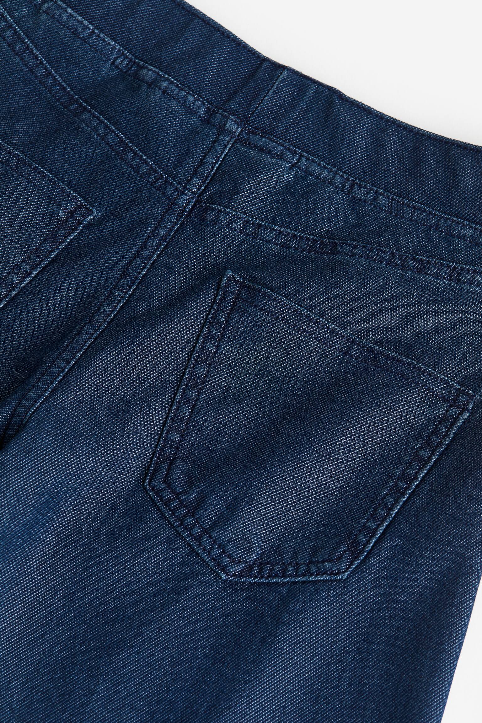 Quần dài ống rộng - Màu xanh dương đậm - 2