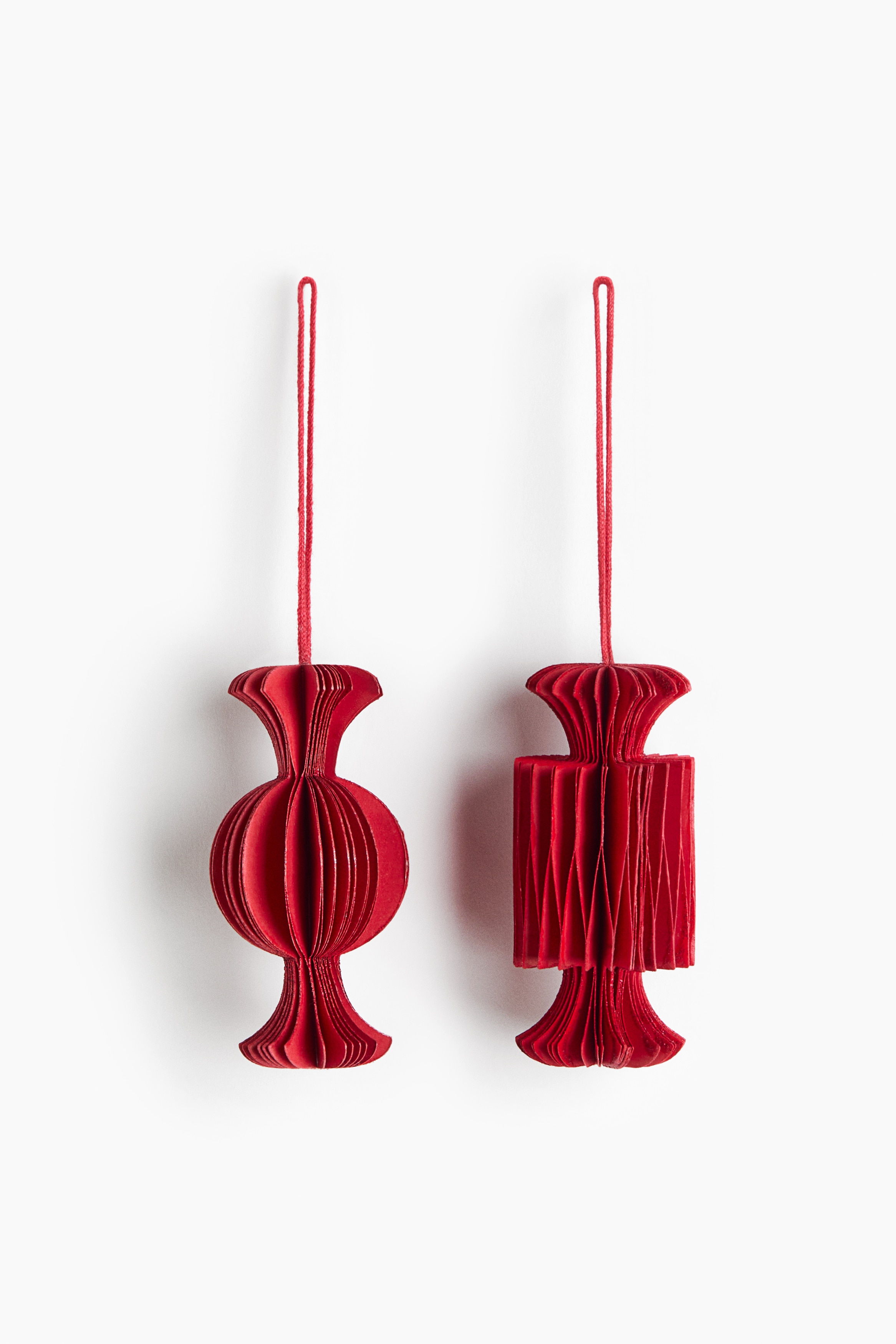 2-pack paper Christmas decorationsModel