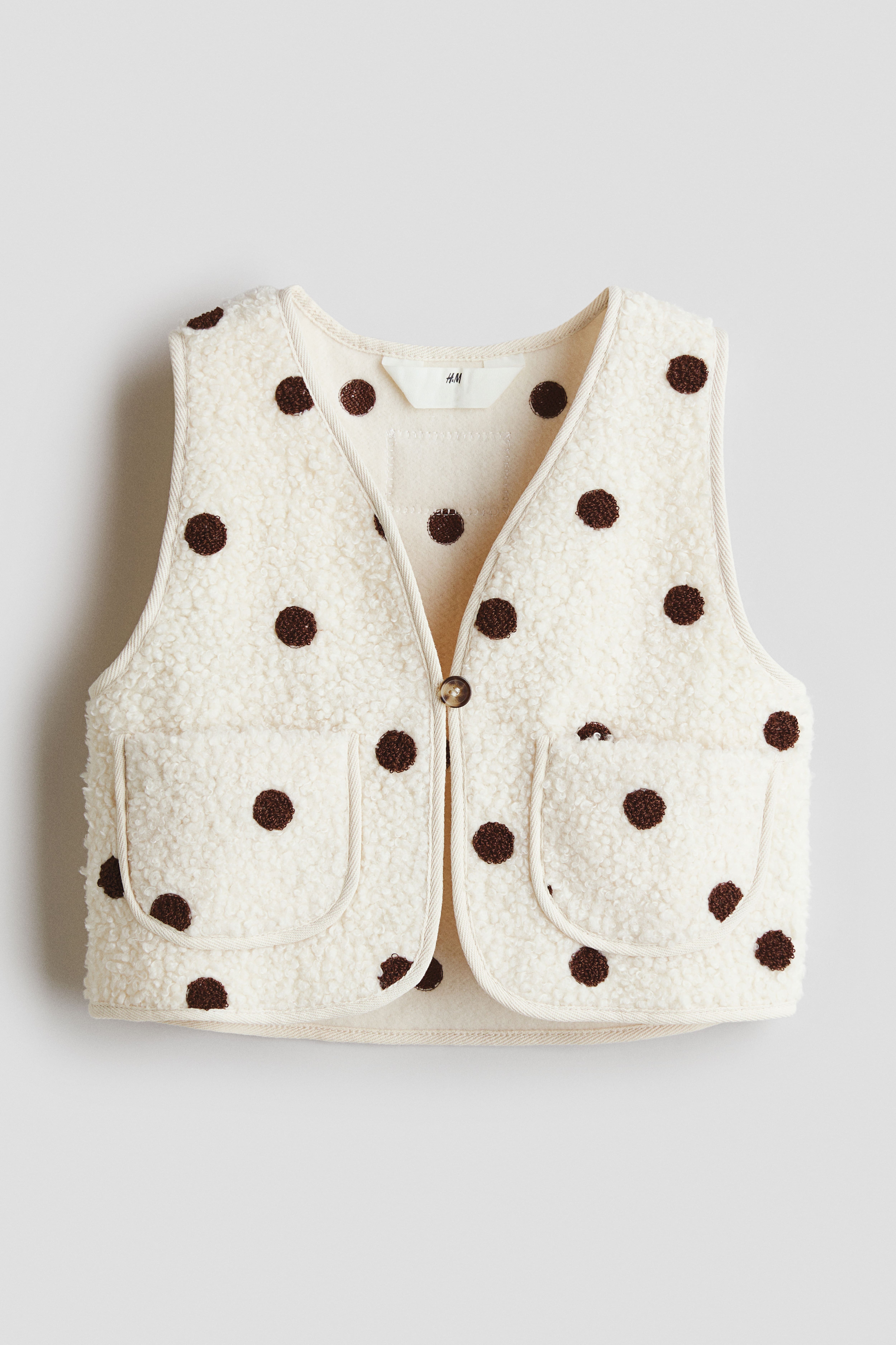Teddy Fleece Vest