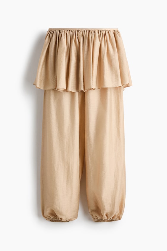 Женские юбки H&M Balloon-Leg Pants with Layered Skirt