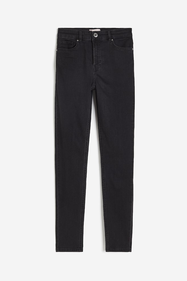 Skinny Regular Jeans - Black - 1