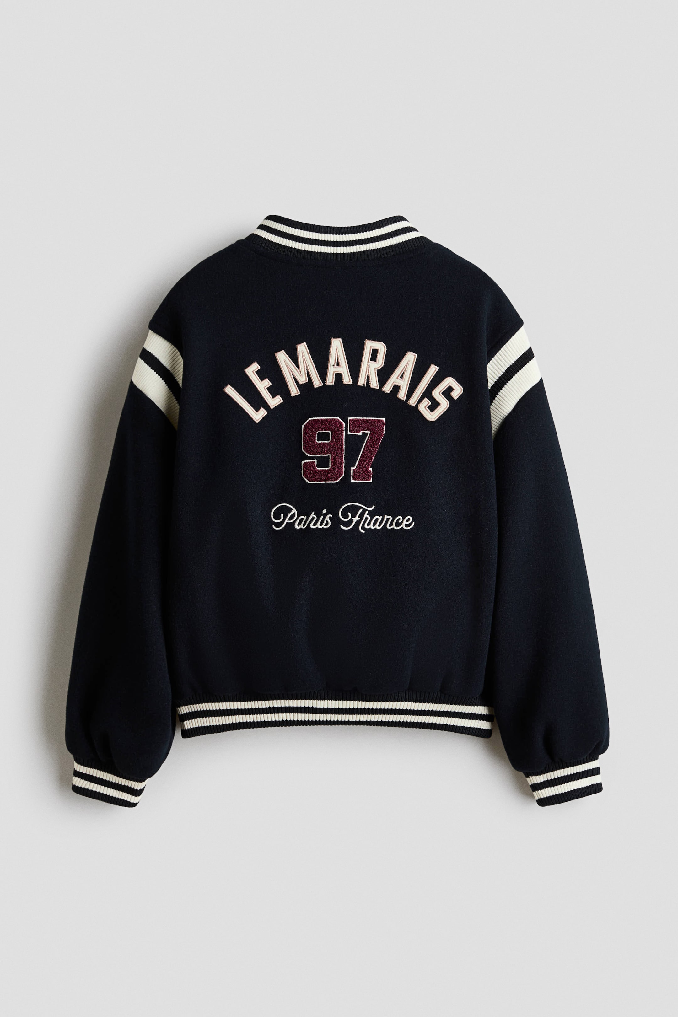 Blouson de baseball à motifs
