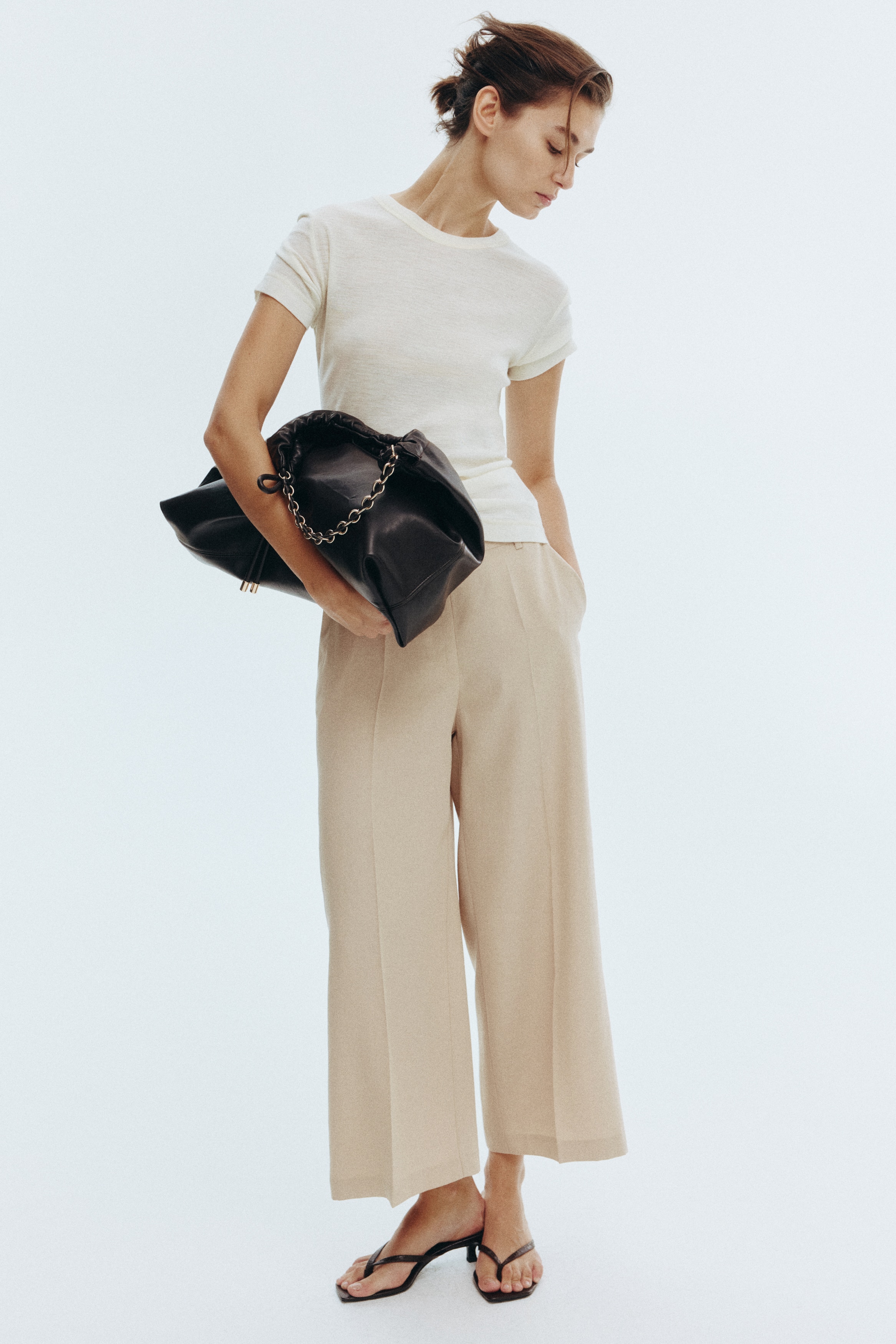 Wide-Leg Ankle-Length Pants from H&M - $21.99