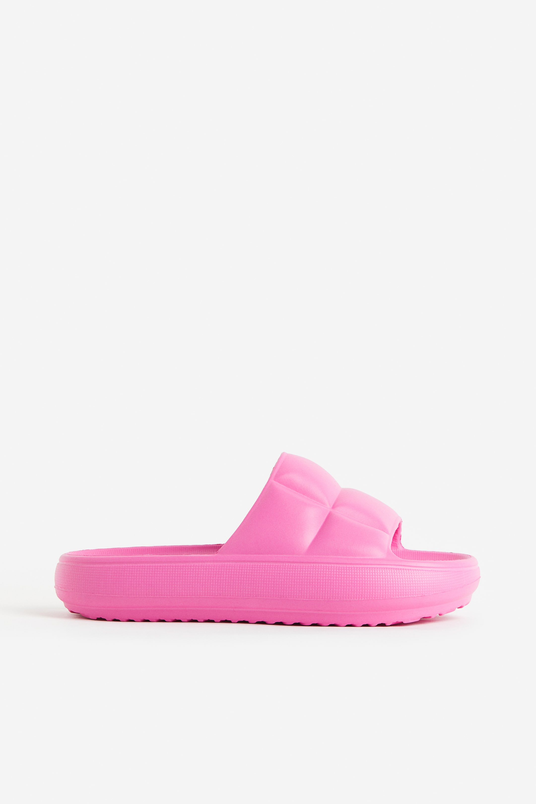 Quilted pool shoes - No heel - Pink - Ladies | H&M GB