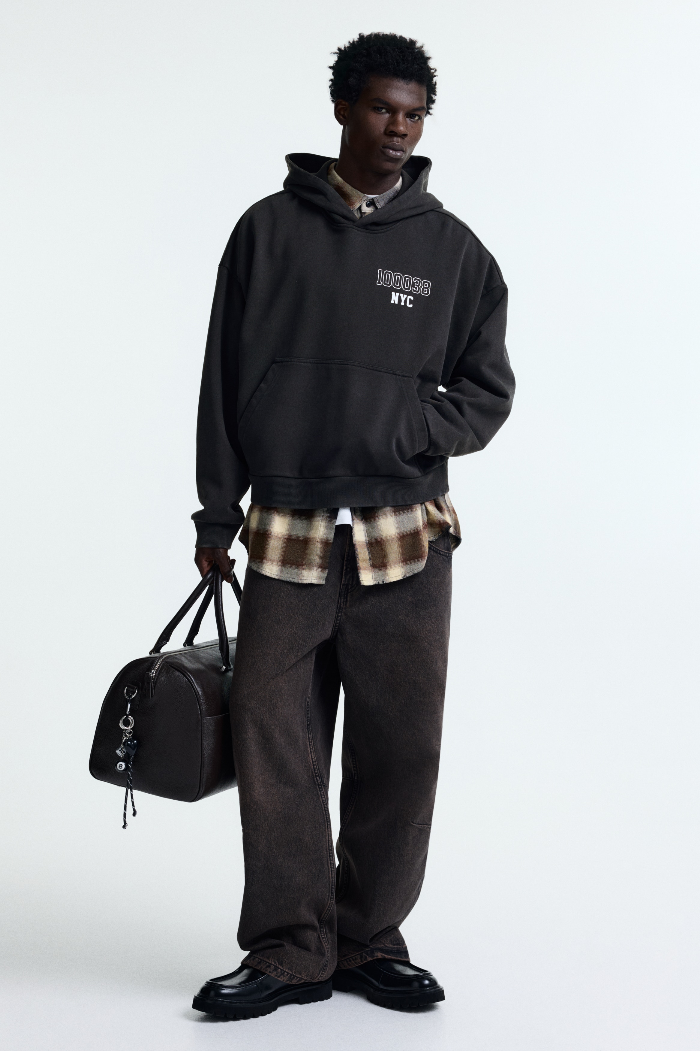 Valentino - Sweat à capuche noir avec imprimé logo VLTN VV3MF14F3TV