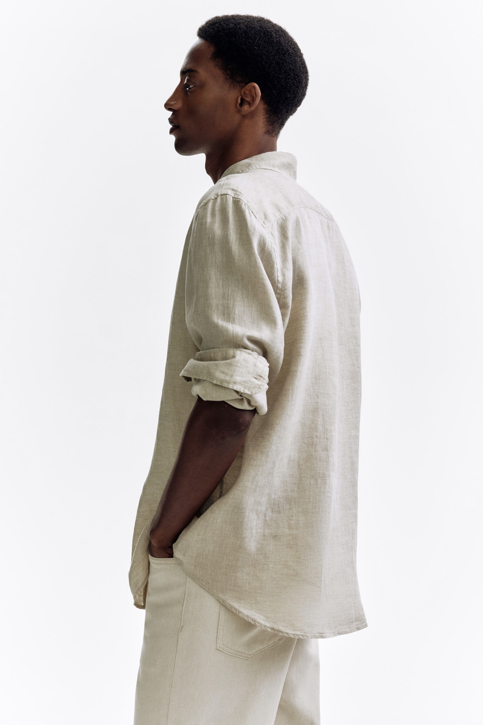 Regular Fit Linen shirt - 8