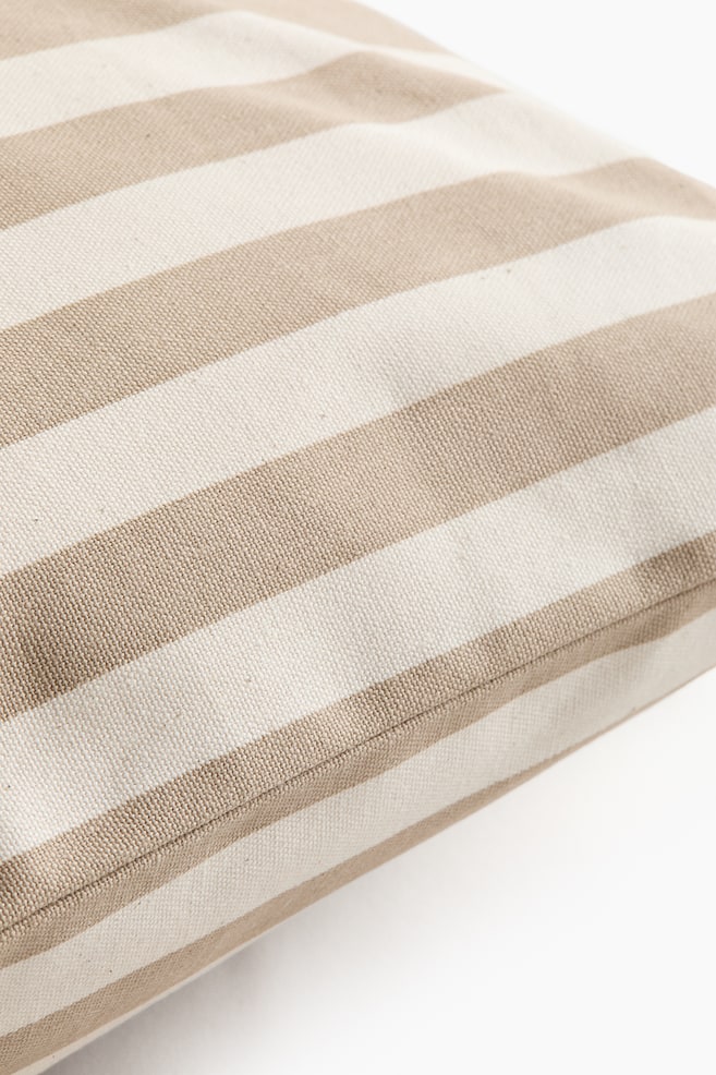 Outdoor cushion cover - Beige/Striped/Dark green/Striped/Cream/Dark beige striped/White/Yellow striped/Dark beige/Striped/Orange/Striped/Yellow/Striped/White/Yellow striped/Dark grey/Striped/Yellow/Striped/Dark green/Striped/Blue/Striped/White/Green striped/Orange/Striped/Blue/Striped - 3
