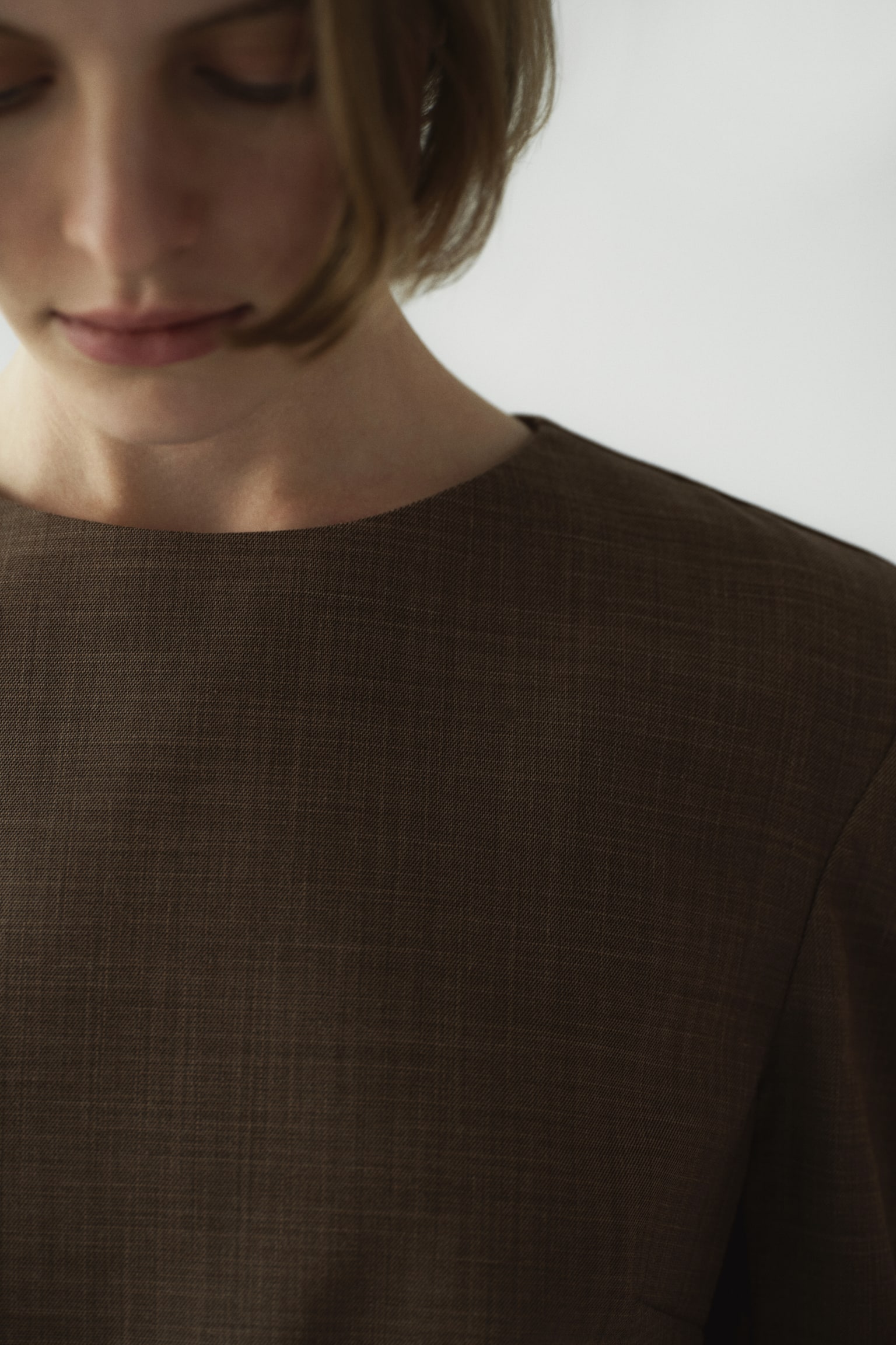 Shoulder-pad dress - Mole - 3