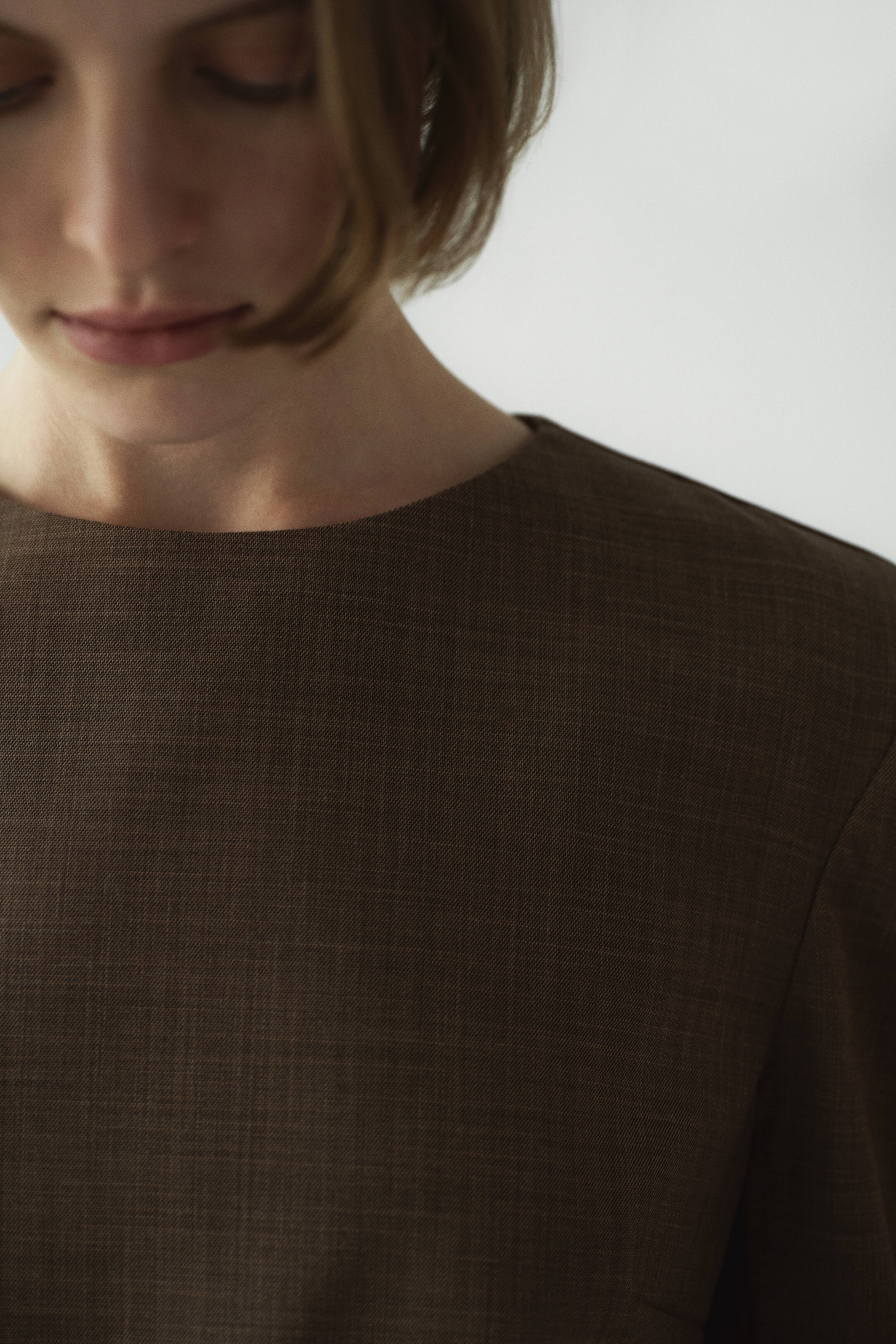 Shoulder-Pad Dress