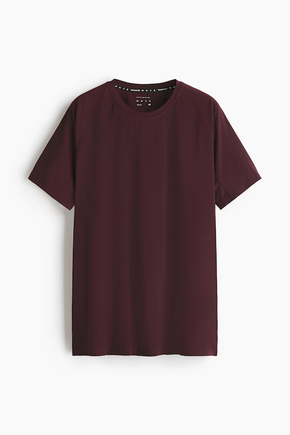 Мужские футболки H&M Muscle-Fit Sports T-Shirt with CoolMove™