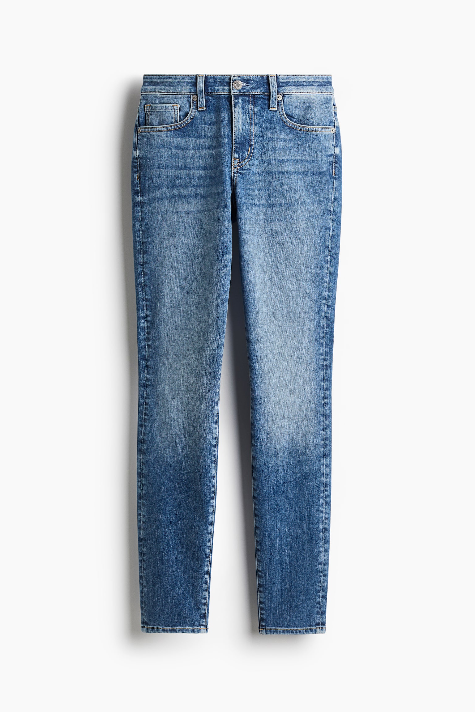 Skinny Regular Ankle Jeans - Denim blue/Light denim blue/Beige/Black/Black/Denim blue/Light denim blue - 2