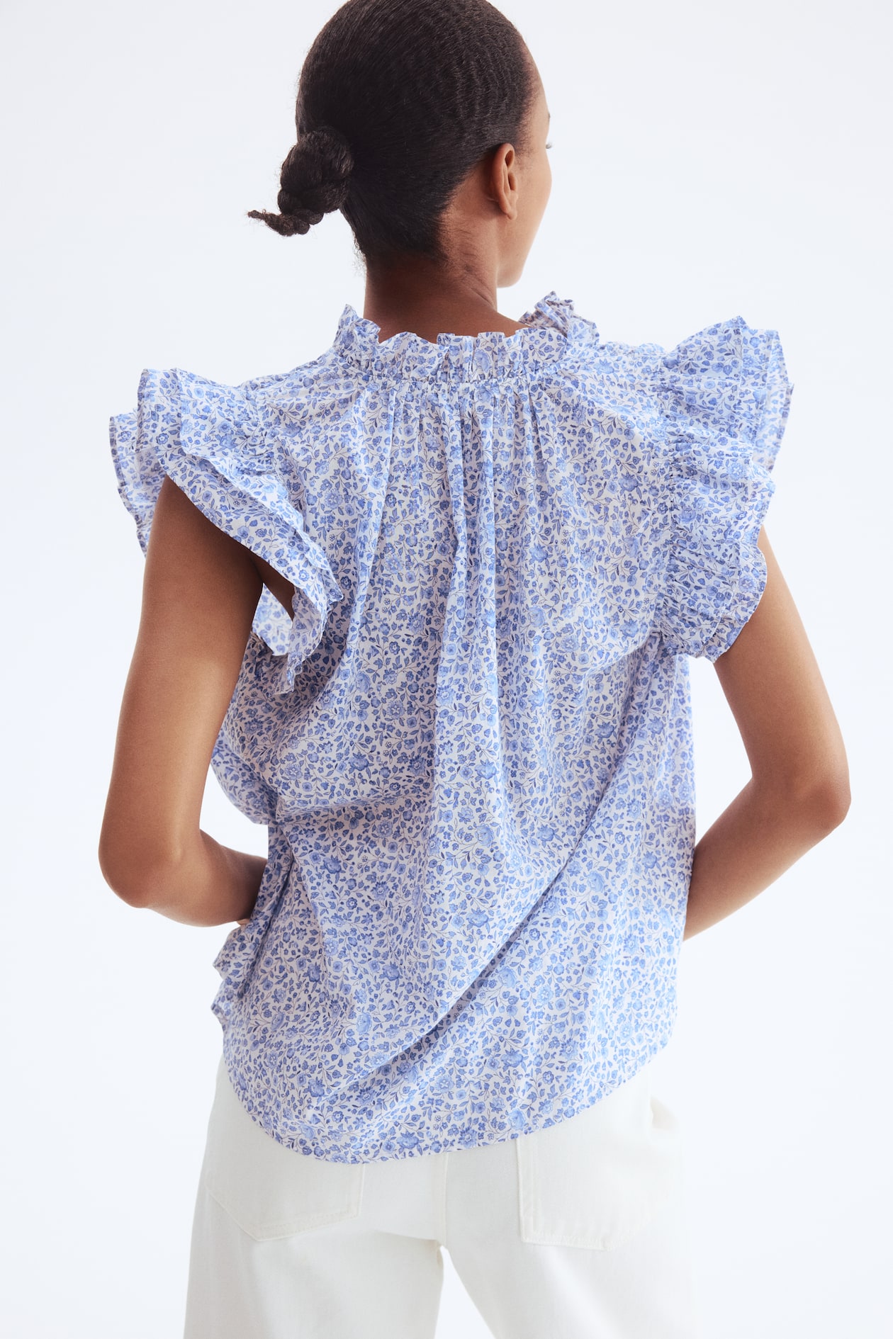 Ruffle-Trimmed Blouse - image 3