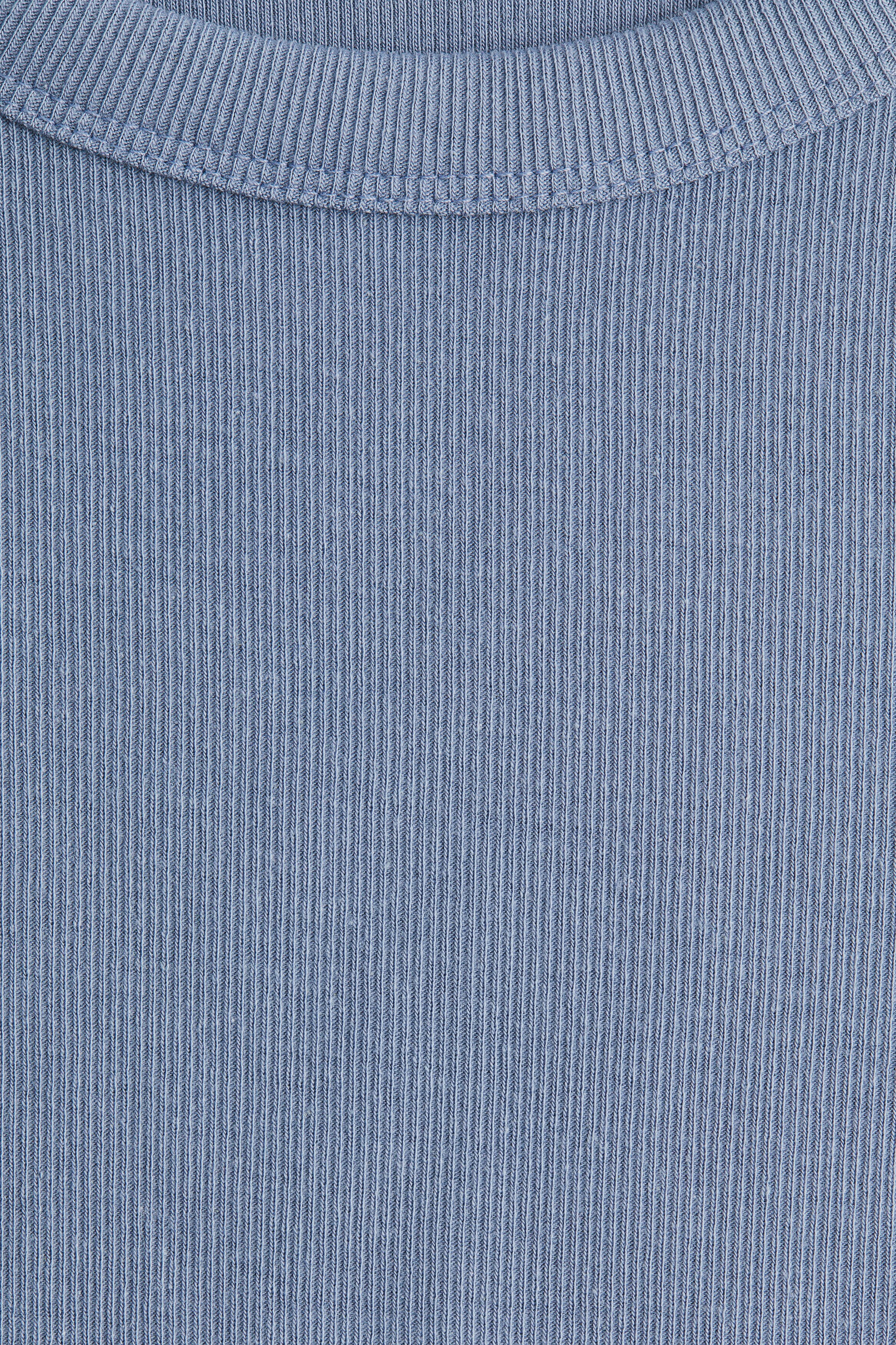 Ribbed modal-blend T-shirt