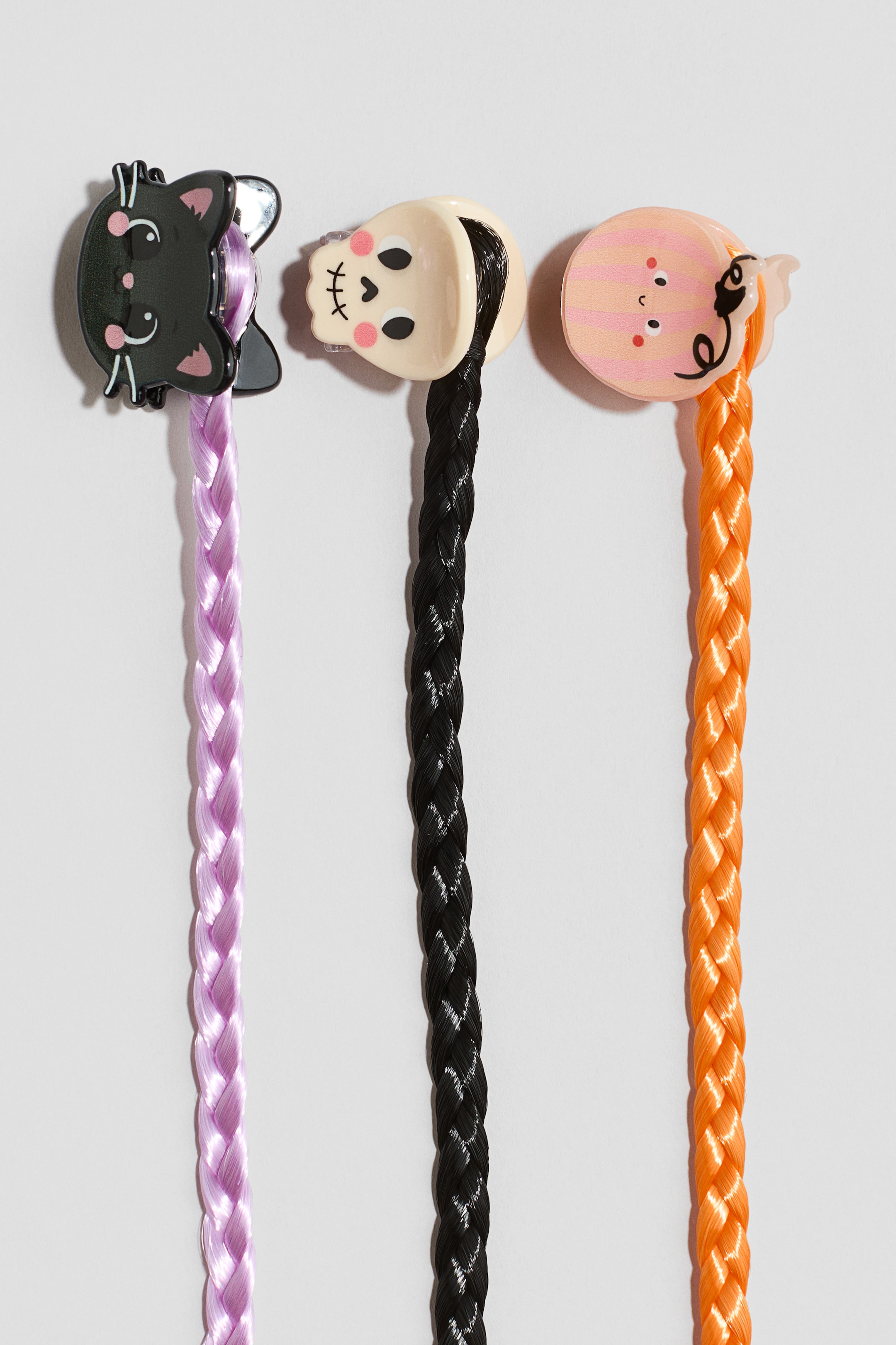 H&M 3-Pack Braid-Detail Hair Claws — фото 2