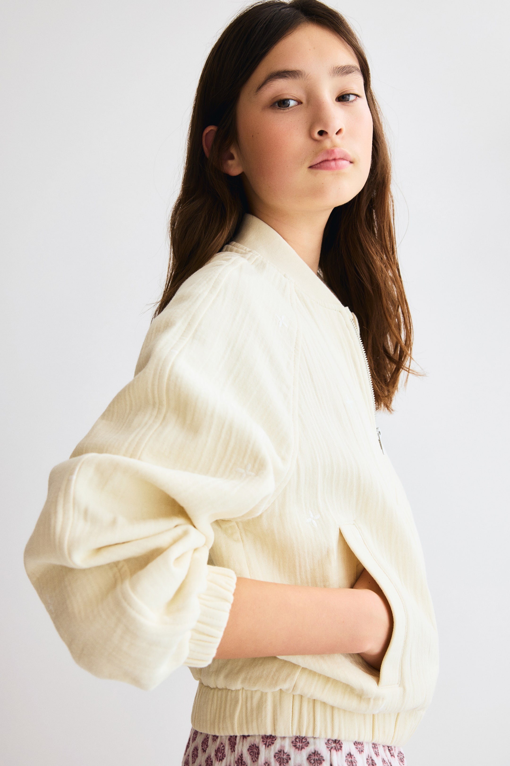 Детские куртки H&M Cotton Bomber Jacket — фото 4