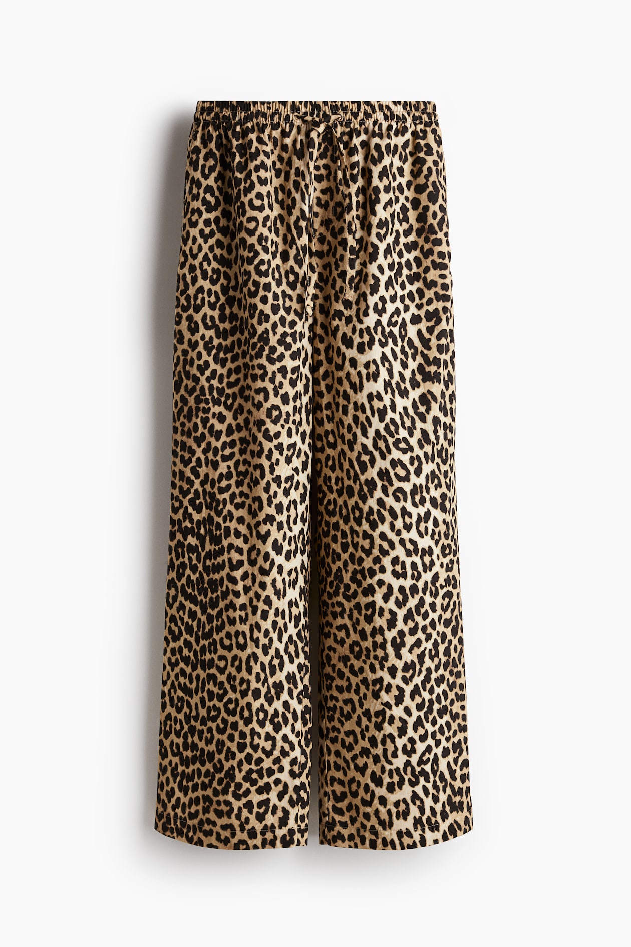 Pantalon Zara Femme Taille M Imprimé Léopard - Neuf Avec étiquettes, Capri, Taille Haute, Fermeture Zip