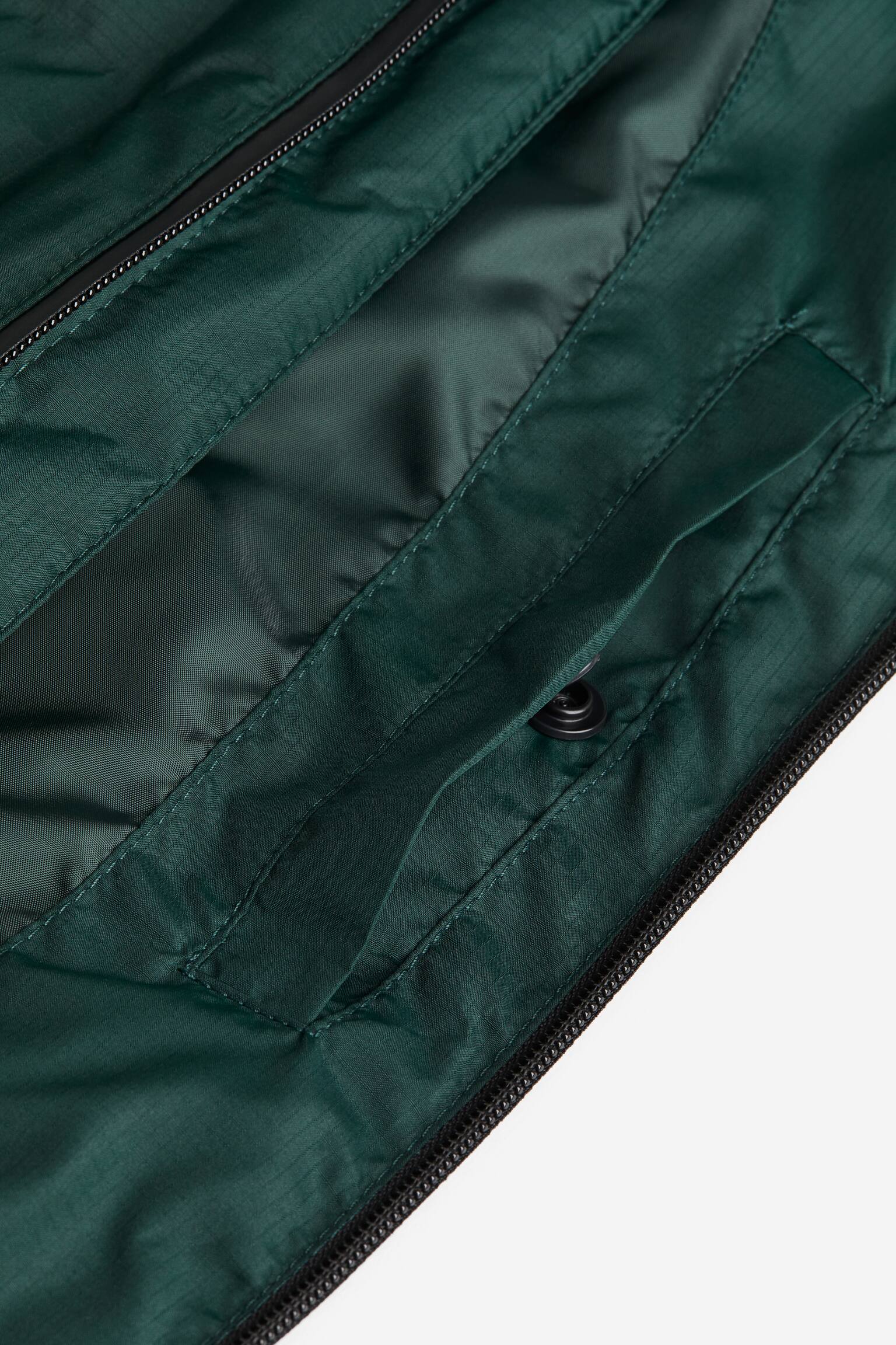 Water Repellent Puffer Jacket - Forest green - 4