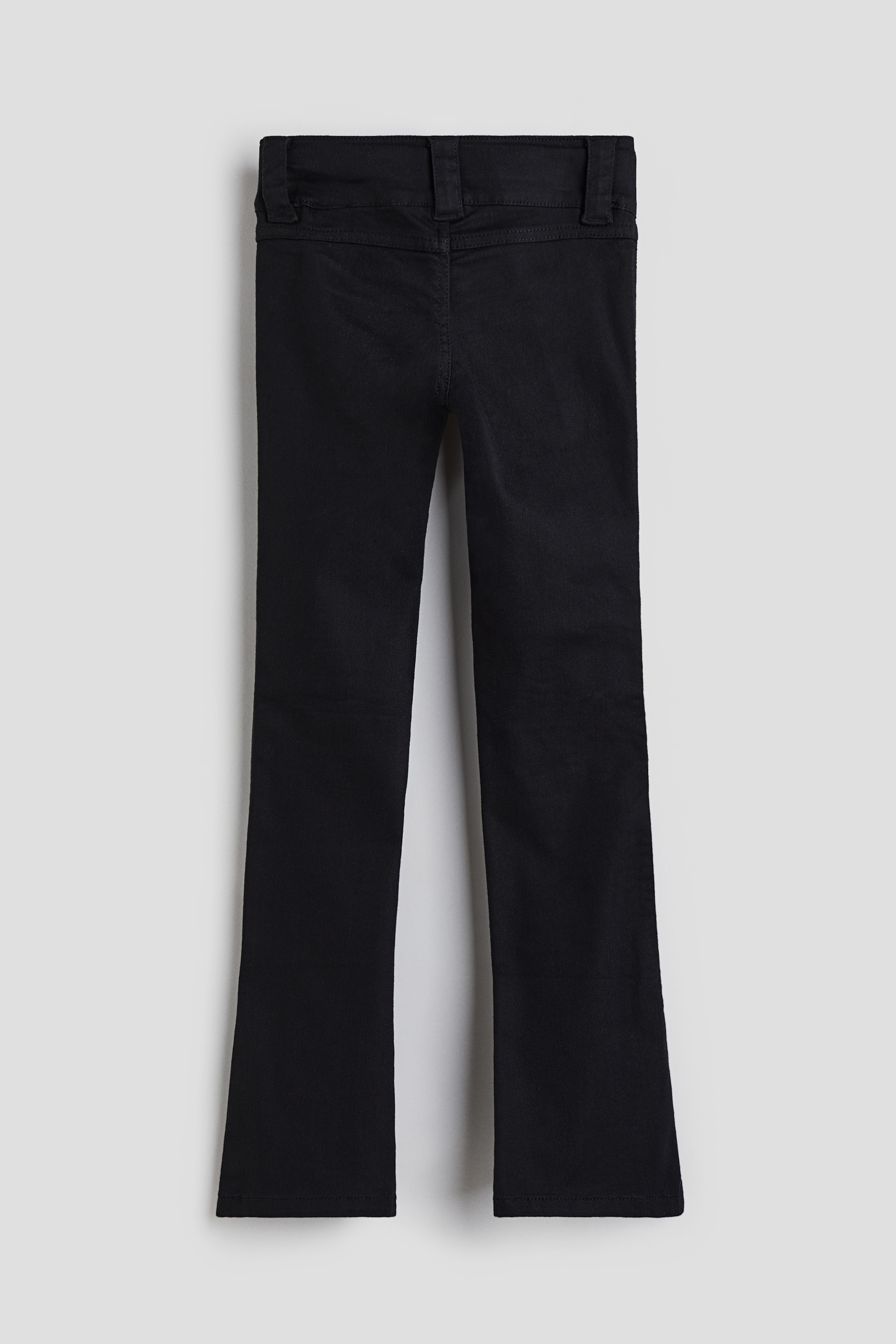 Bootcut Leg Twill trousers - Black - Kids | H&M GB