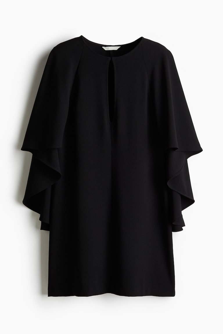 Women's Black Cape Dress | H&M US