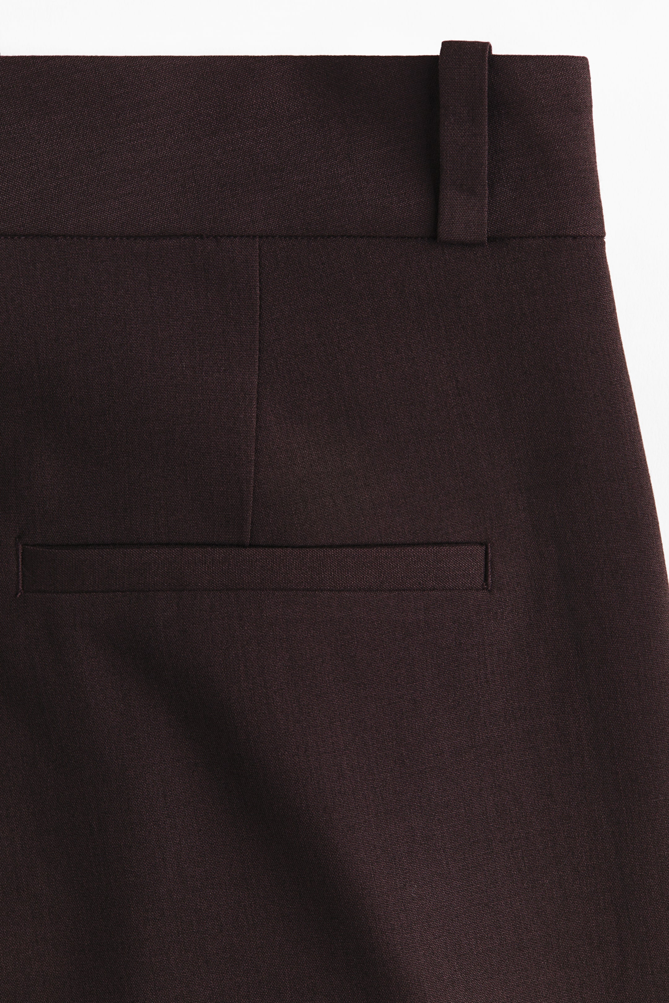 Pantalon à pinces avec jambes larges