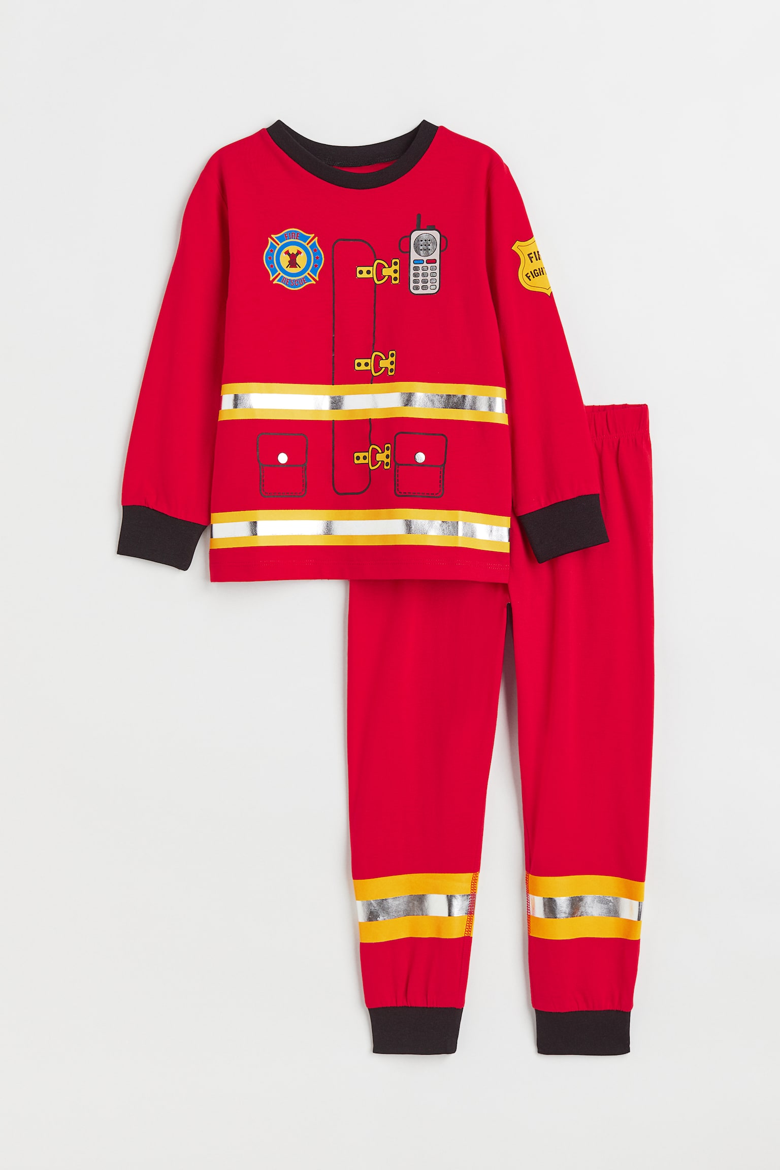 Jersey pyjamas - Red/Firefighter - 1