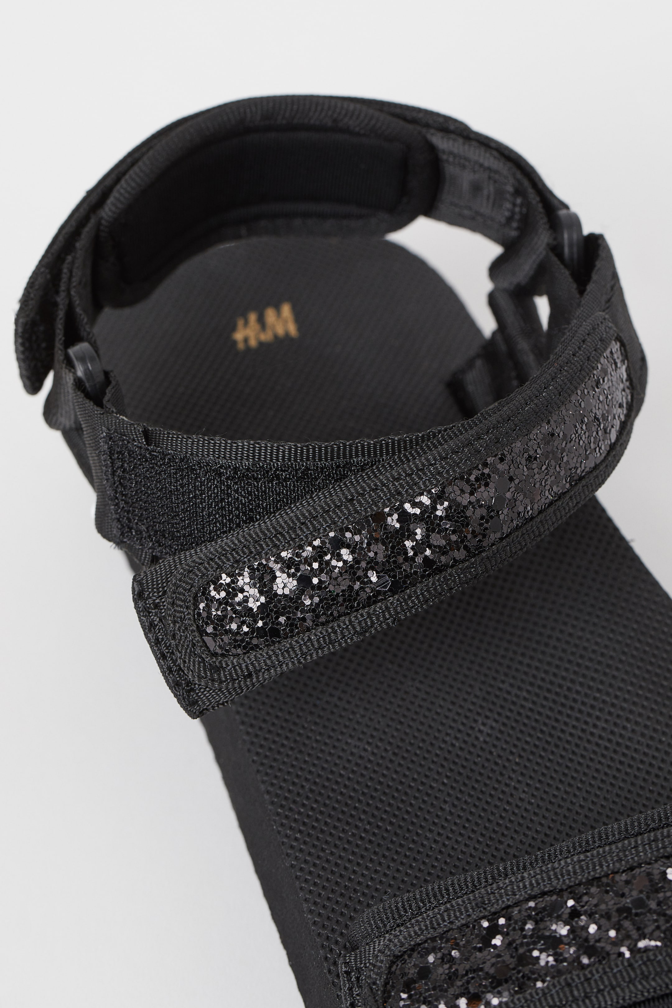 View larger image: Glittery sandals - Black/Glittery - Ladies | H&M HK 3