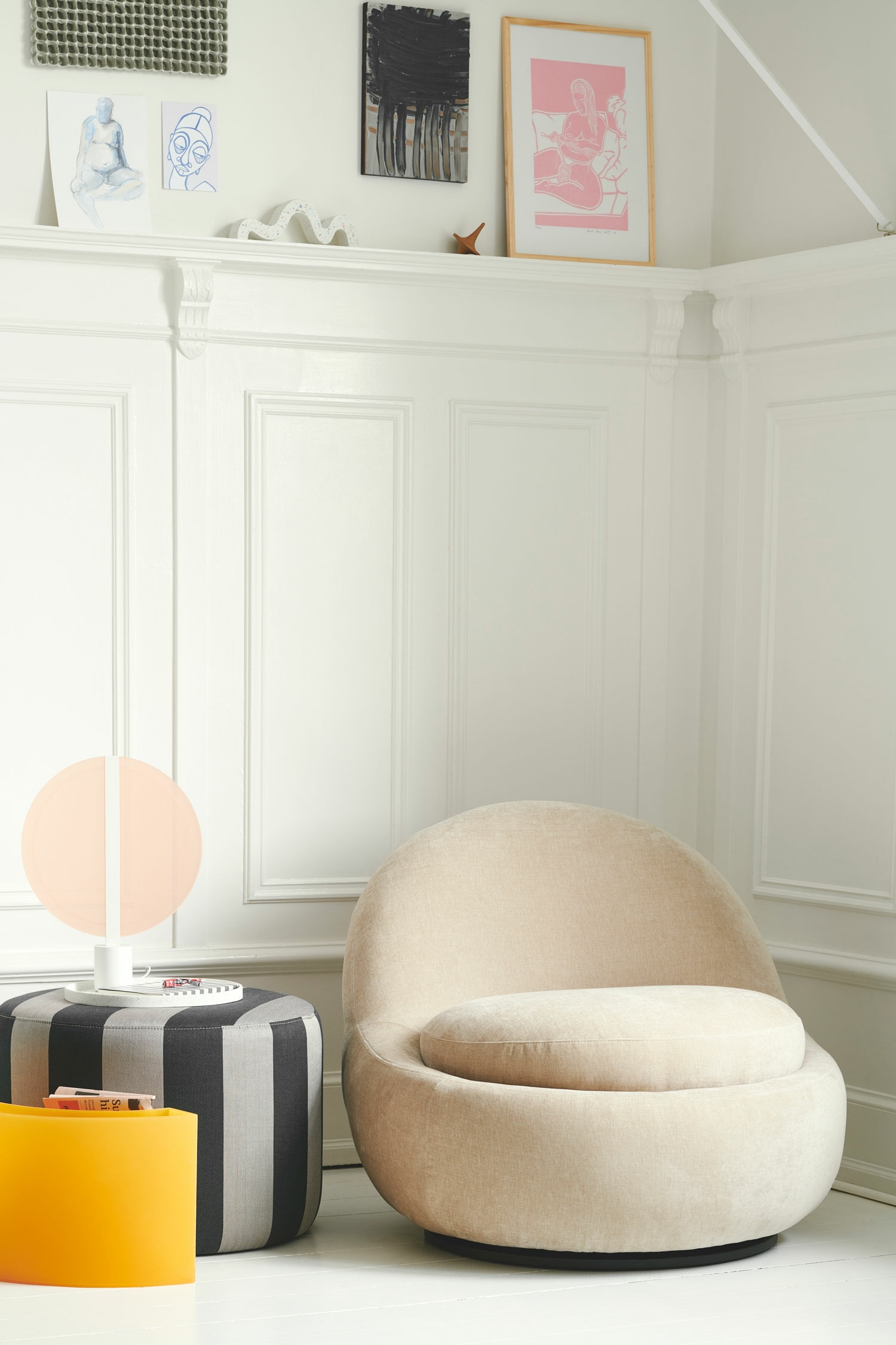 Babette Loungestoel - Danny Cream