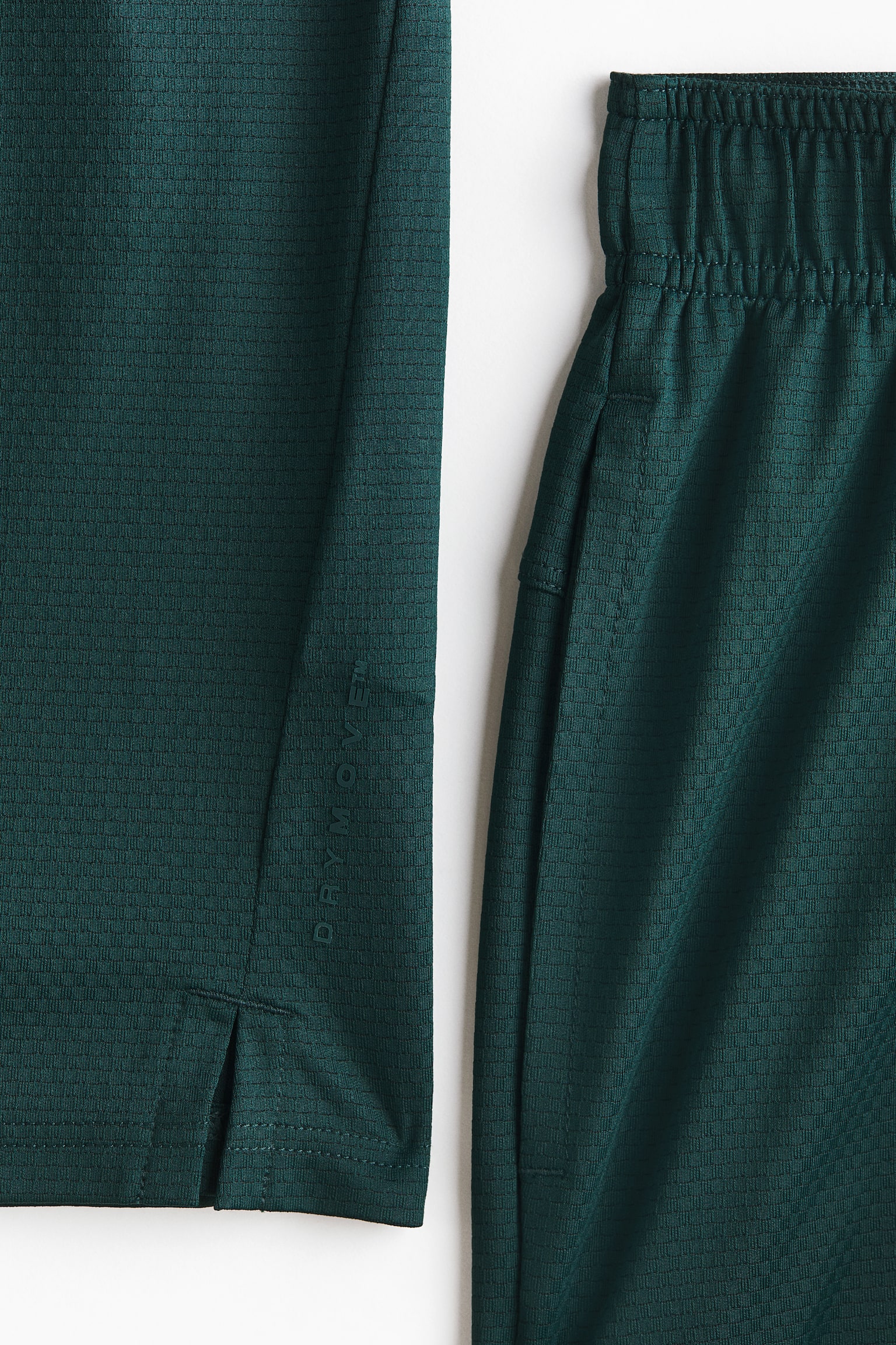 Спортен комплект с DryMove™ от две части - Тъмнозелен/Светлосив/365-247 - 3